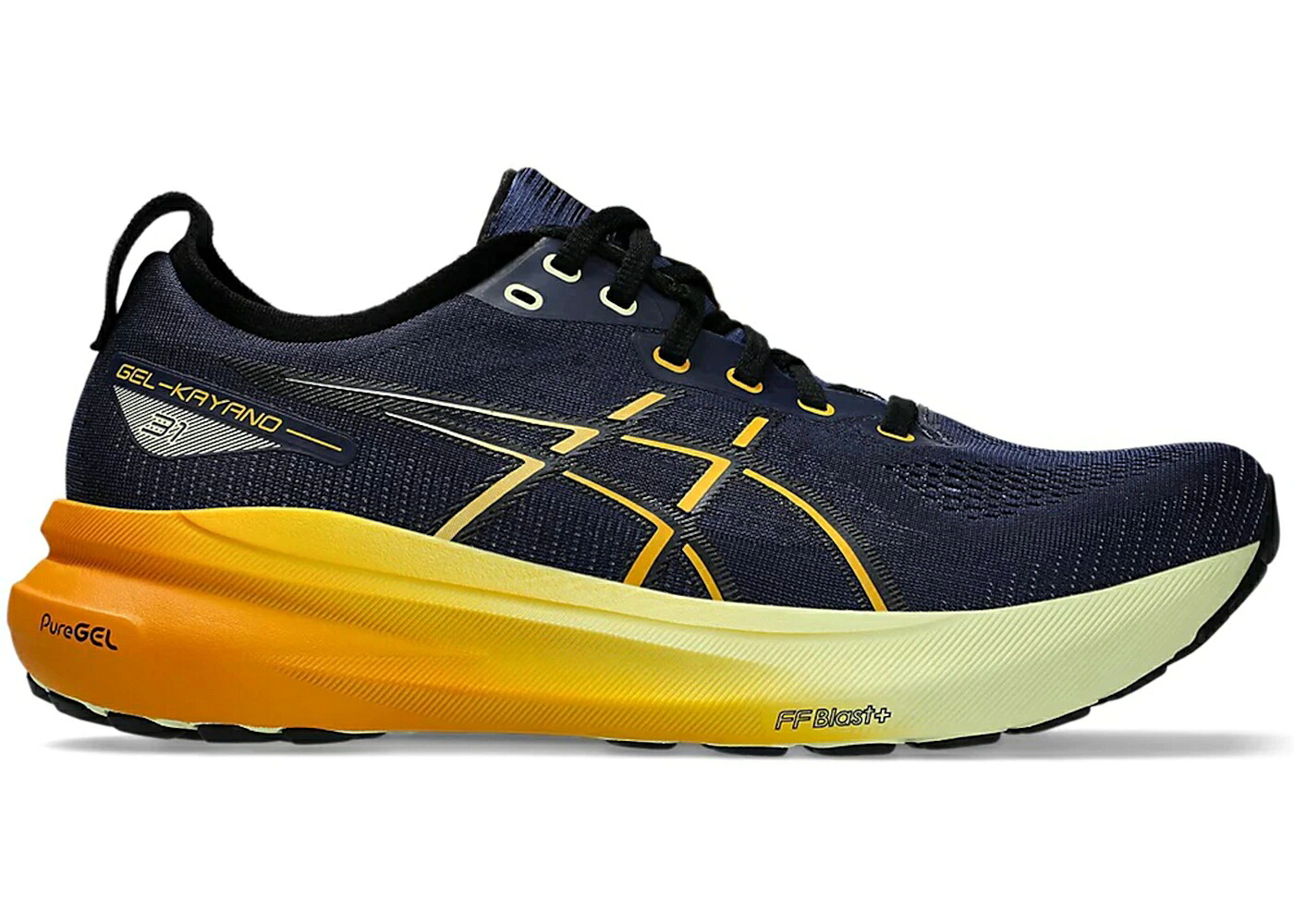アシックス 藍色 インディゴ 青み 青色 スニーカー メンズ ASICS GEL-KAYANO 31 INDIGO BLUE GUNMETAL / INDIGO BLUE GUNMETAL