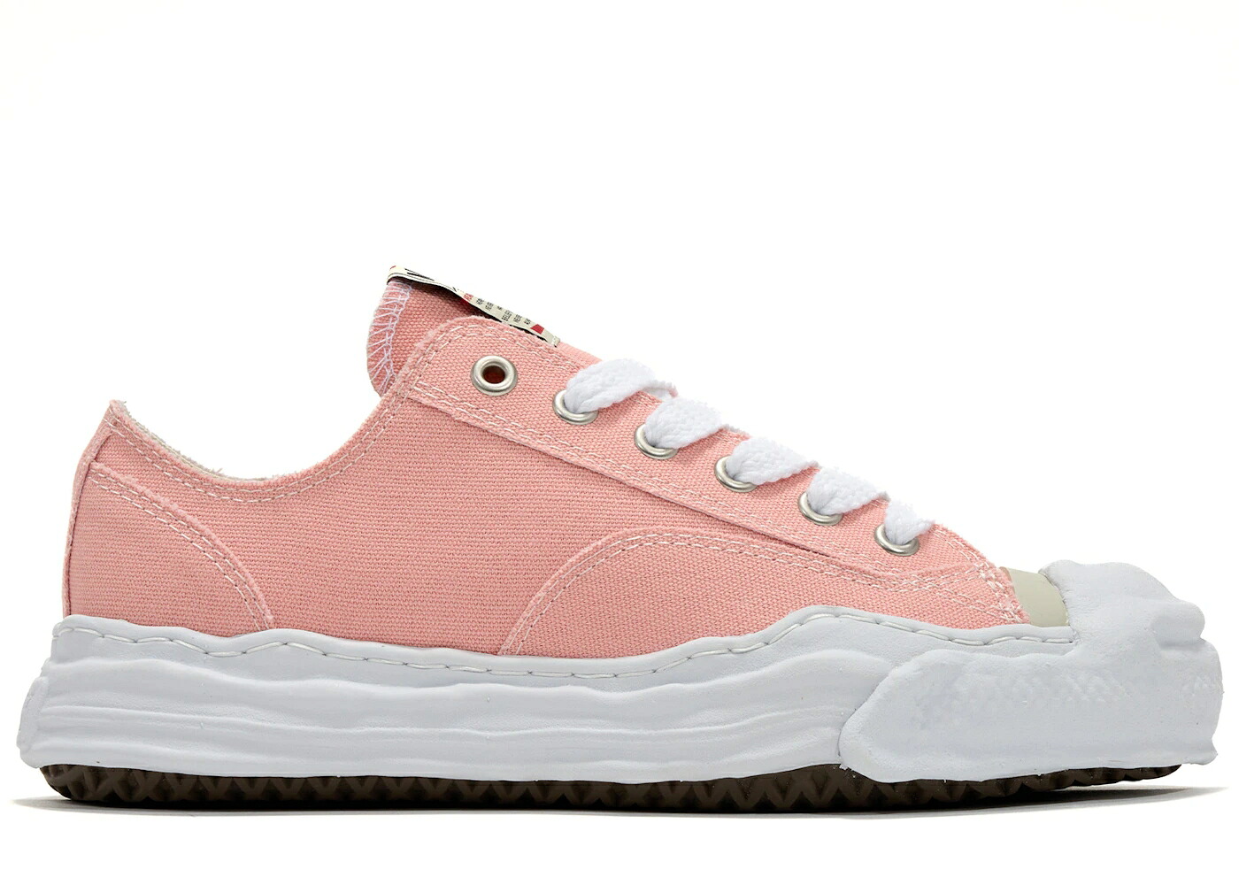 メゾン ミハラヤスヒロ ピンク スニーカー メンズ MAISON MIHARA YASUHIRO MAISON MIHARA YASUHIRO HANK OG SOLE CANVAS LOW PINK /|スニケス