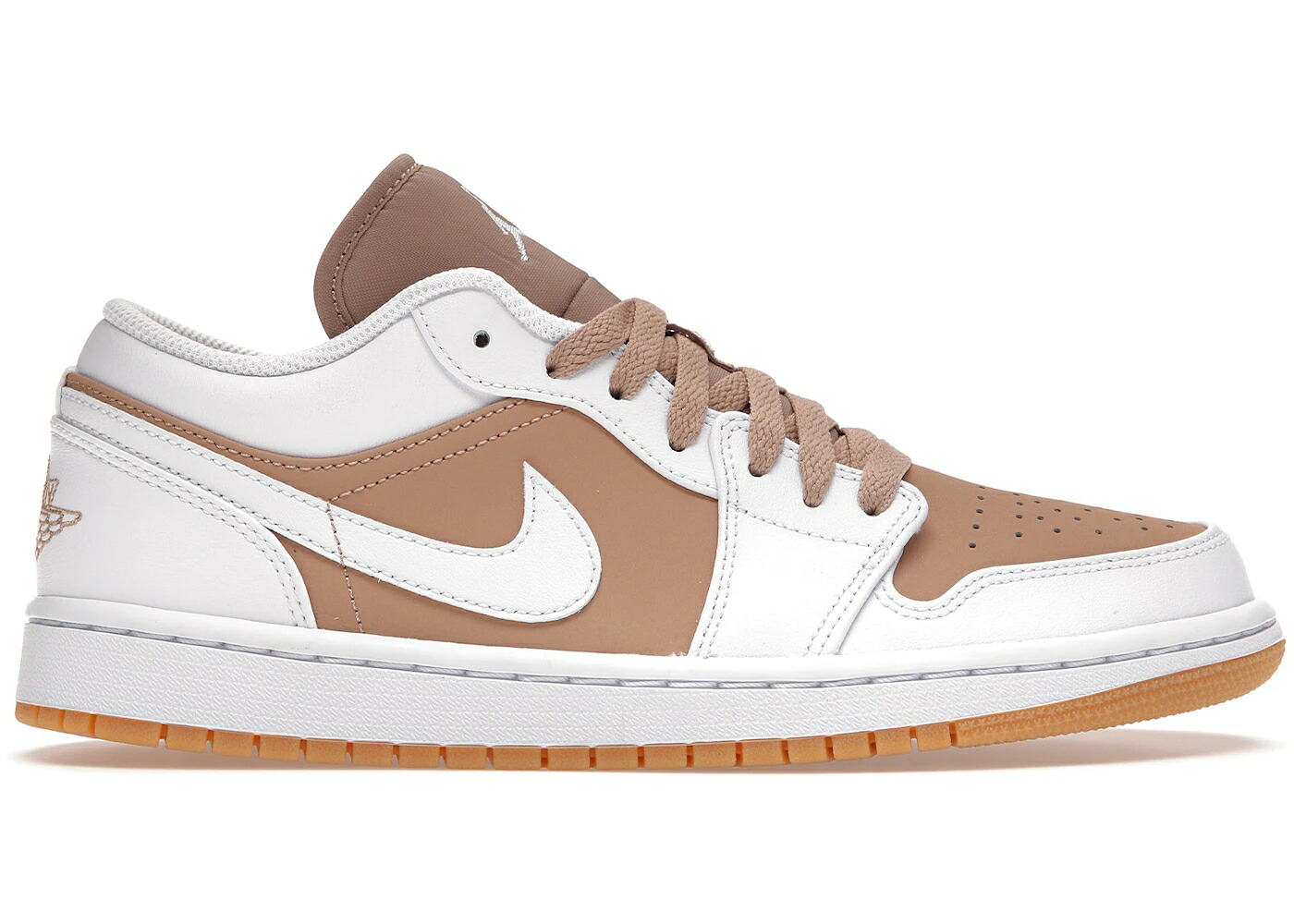 ナイキ ジョーダン 白いこと 白いこと 黄味がかった 黄色 スニーカー メンズ JORDAN 1 LOW GUM WHITE / WHITE WHITE HEMP GUM YELLOW