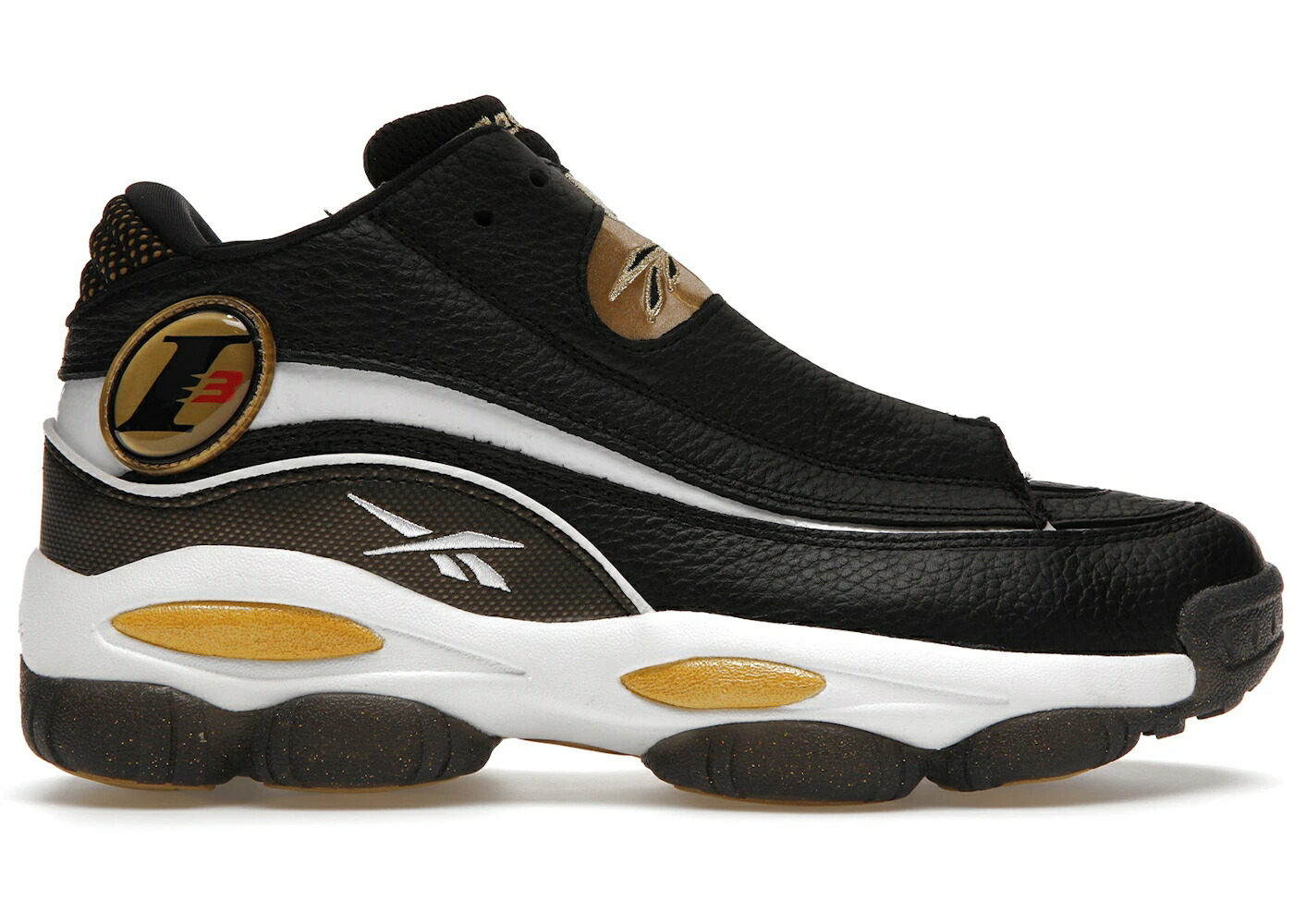 リーボック 黒色 ブラック 白色 ホワイト ゴールド コア スニーカー メンズ REEBOK THE ANSWER DMX BLACK WHITE GOLD (2022) / CORE BLACK FOOTWEAR WHITE REEBOK