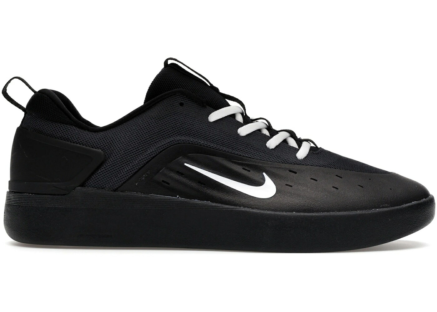 ナイキ エスビー ズーム 黒色 ブラック 白色 ホワイト スニーカー メンズ NIKE SB ZOOM NYJAH 4 BLACK WHITE / BLACK WHITE BLACK WHITE