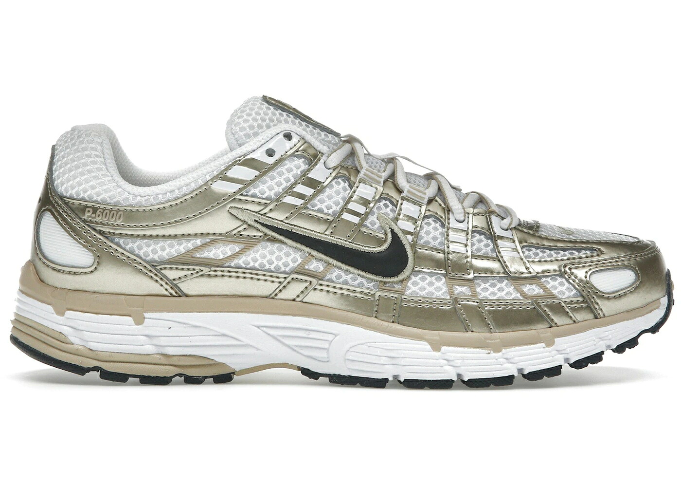 ナイキ ゴールド 白色 ホワイト WOMEN'S スニーカー レディース NIKE P-6000 GOLD (WOMEN'S) / WHITE GRAIN METALLIC GOLD GRAIN|スニケス