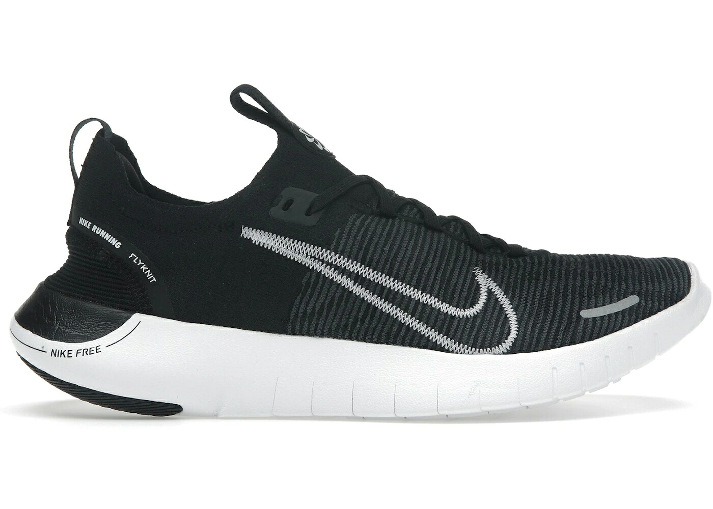 ナイキ 無償性 黒いこと 黒いこと 白いこと 白いこと スニーカー メンズ NIKE FREE RN NEXT NATURE BLACK WHITE / BLACK ANTHRACITE WHITE