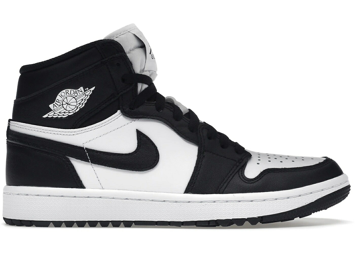 ナイキ ジョーダン ハイ ゴルフ 黒色 ブラック 白色 ホワイト スニーカー メンズ JORDAN 1 RETRO HIGH GOLF BLACK WHITE / WHITE BLACK WHITE 57,090円