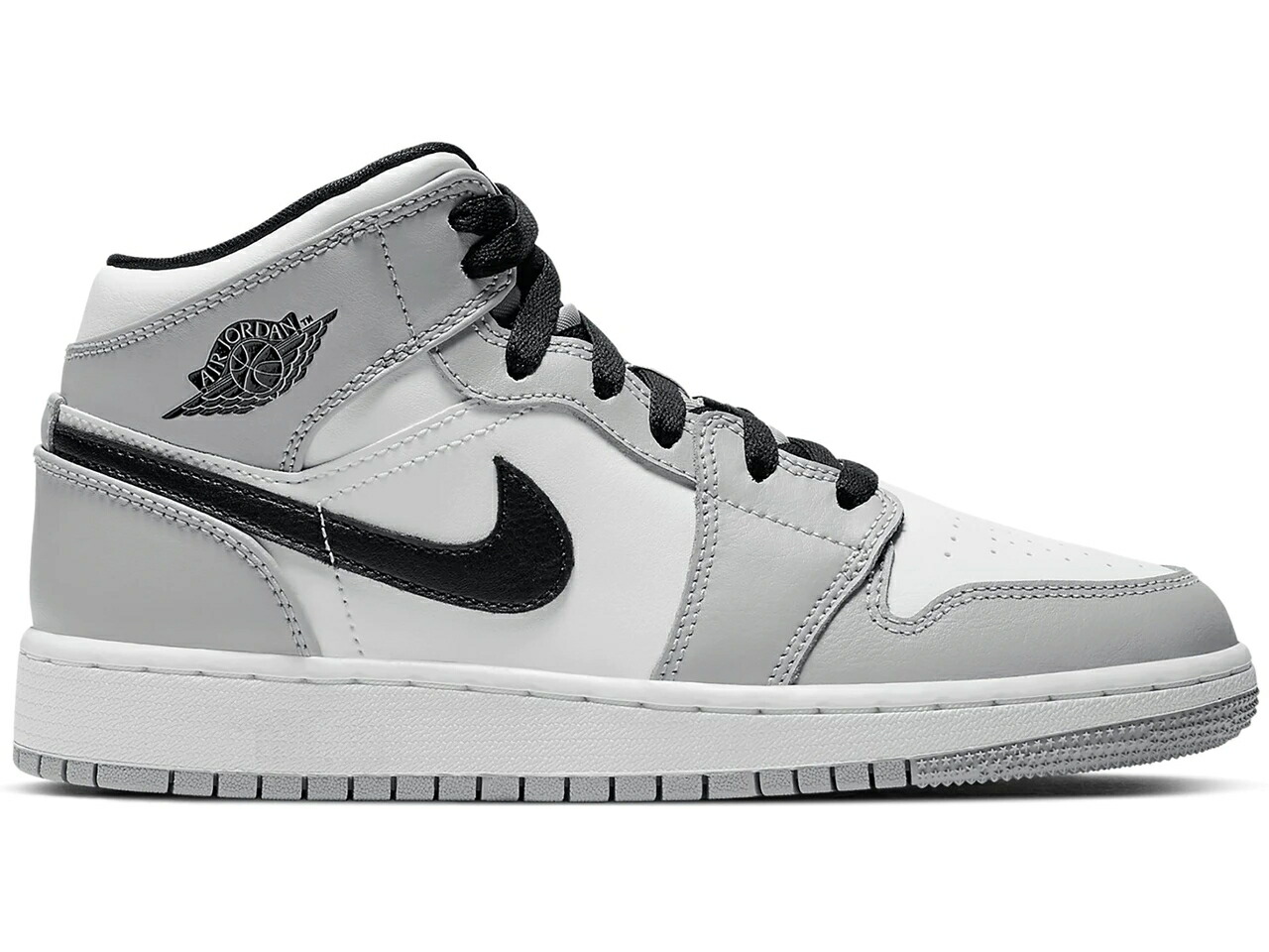 ナイキ ジョーダン JORDAN ミッド 灰色 グレー ジュニア キッズ