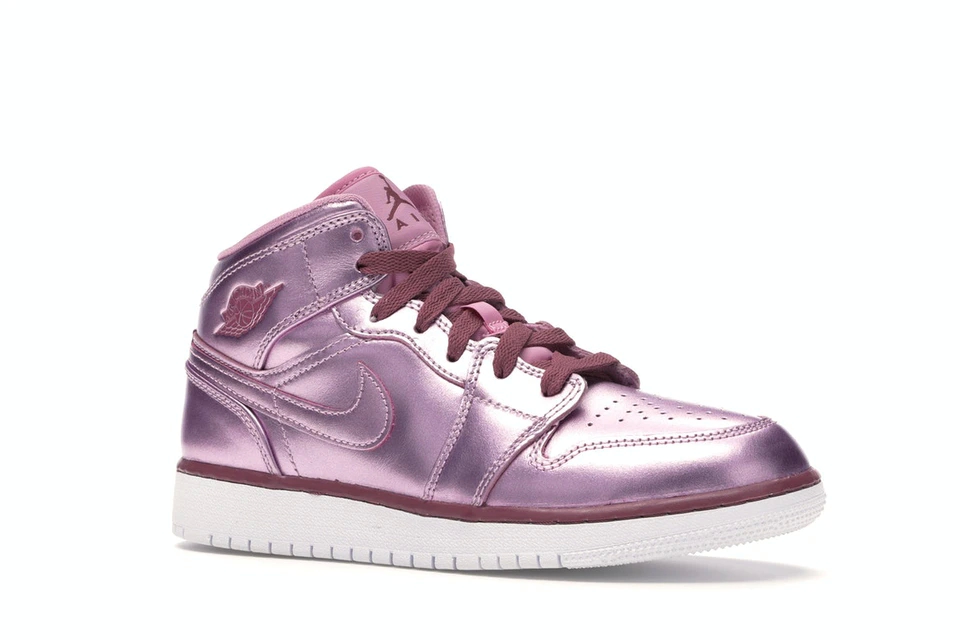 通常在庫品 NIKE AIR JORDAN 1 MID(GS) スニーカー pink 25 - 通販