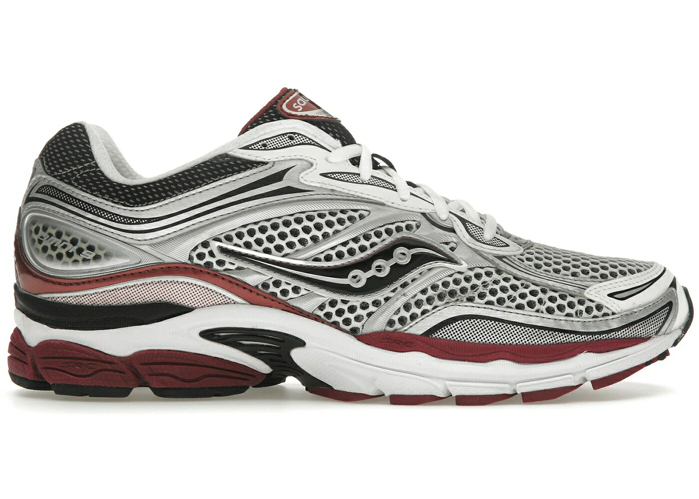 サッカニー 白色 ホワイト 銀色 シルバー 赤 レッド スニーカー メンズ SAUCONY PROGRID OMNI 9 OG WHITE SILVER RED / WHITE SILVER RED