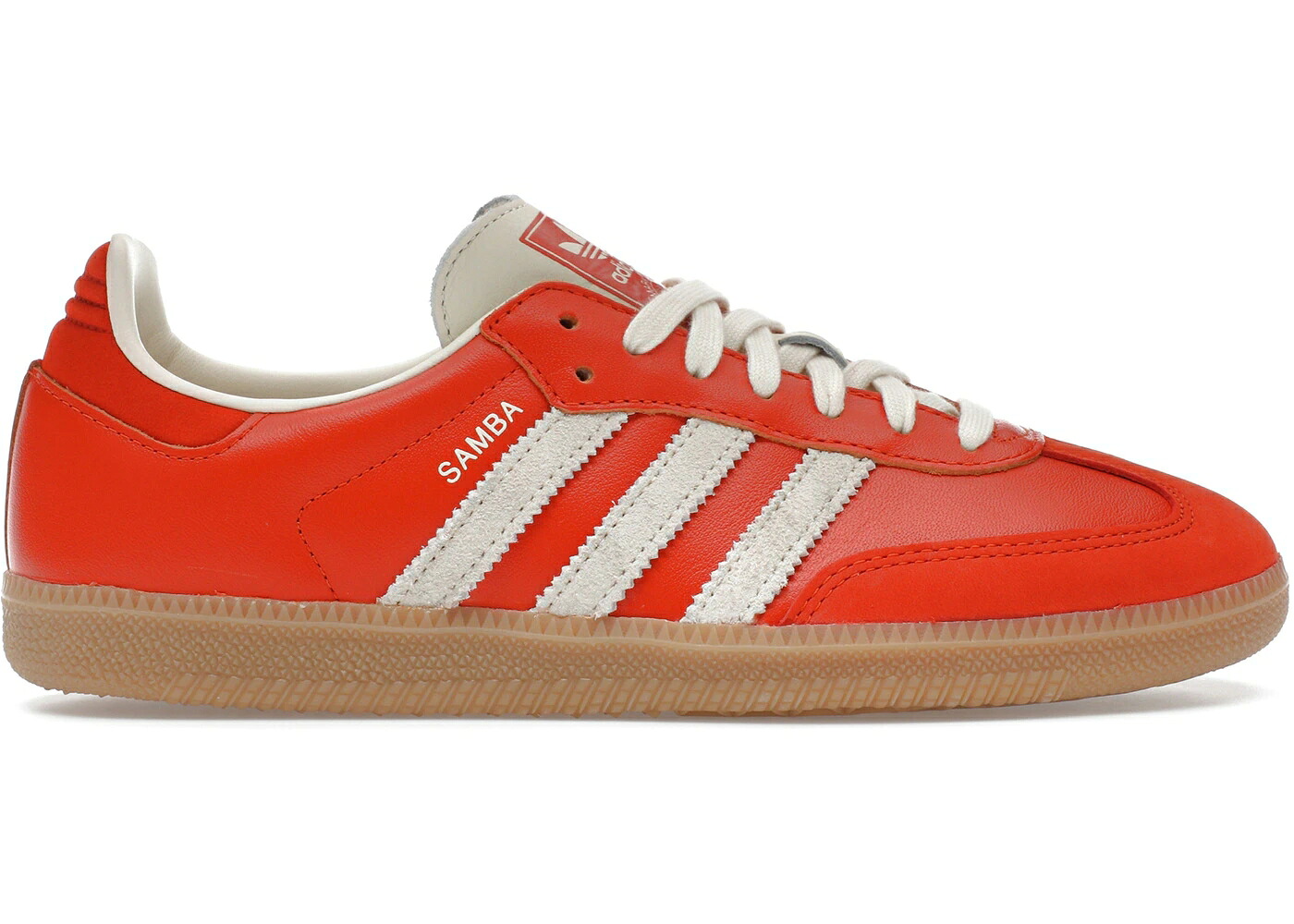 アディダス サンバ 橙 オレンジ色 皮膚軟化剤 白いこと 白いこと WOMEN\u0027S スニーカー レディース ADIDAS SAMBA OG COLLEGIATE ORANGE CREAM (WOMEN\u0027S) / COLLEGIATE ORANGE CREAM WHITE