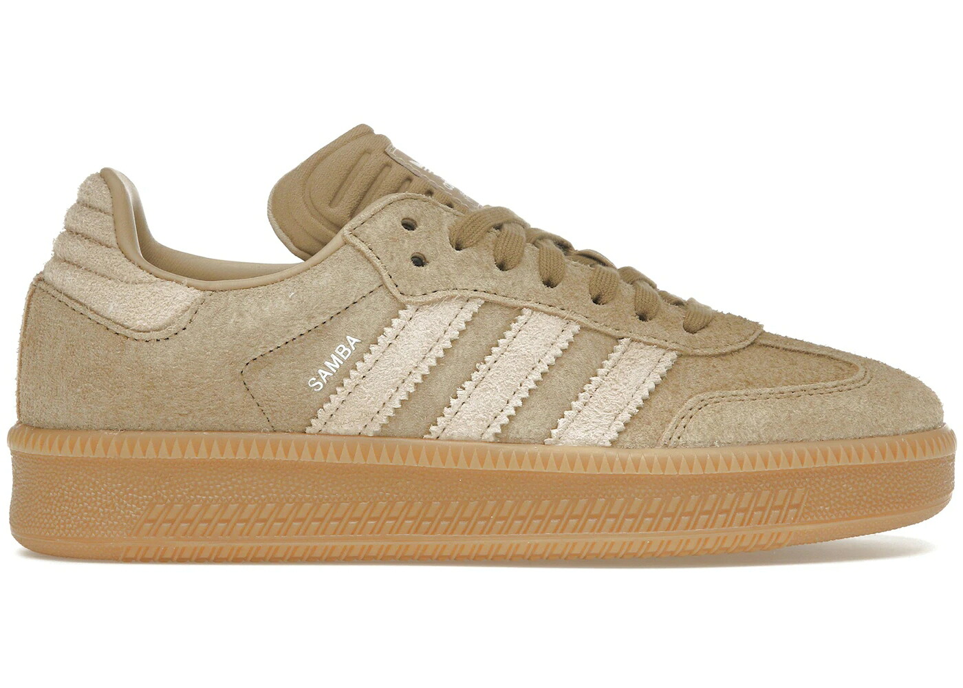 アディダス サンバ マジック ベージュ スニーカー メンズ ADIDAS SAMBA XLG CARDBOARD MAGIC BEIGE / CARDBOARD MAGIC BEIGE GUM|スニケス