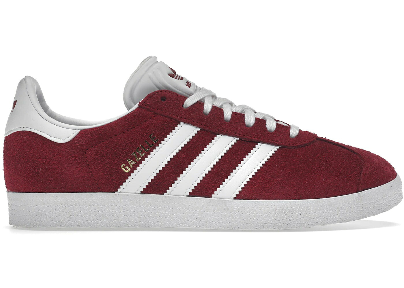 アディダス ガゼル ぶどう酒色 バーガンディー 白いこと 白いこと スニーカー メンズ ADIDAS GAZELLE COLLEGIATE BURGUNDY WHITE / COLLEGIATE BURGUNDY CLOUD WHITE