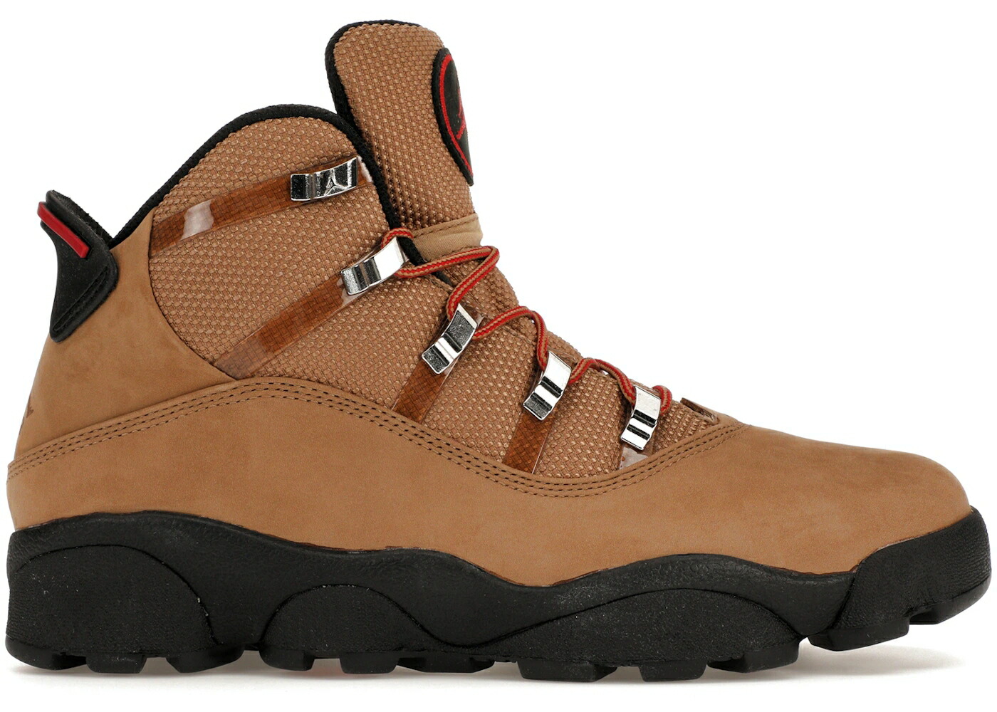 ナイキ ジョーダン 輪っか 黒いこと 黒いこと 赤 赤いこと スニーカー メンズ JORDAN 6 RINGS WINTERIZED ROCKY TAN (2023) / ROCKY TAN BLACK VARSITY RED