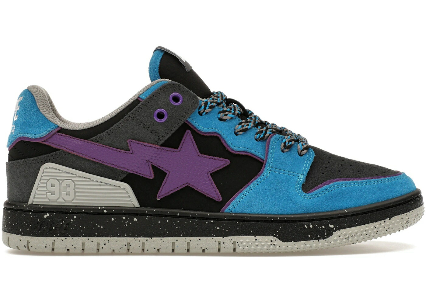 ベイプ 青味 青味 #1 スニーカー メンズ BAPE A BATHING APE SK8 STA BLUE /