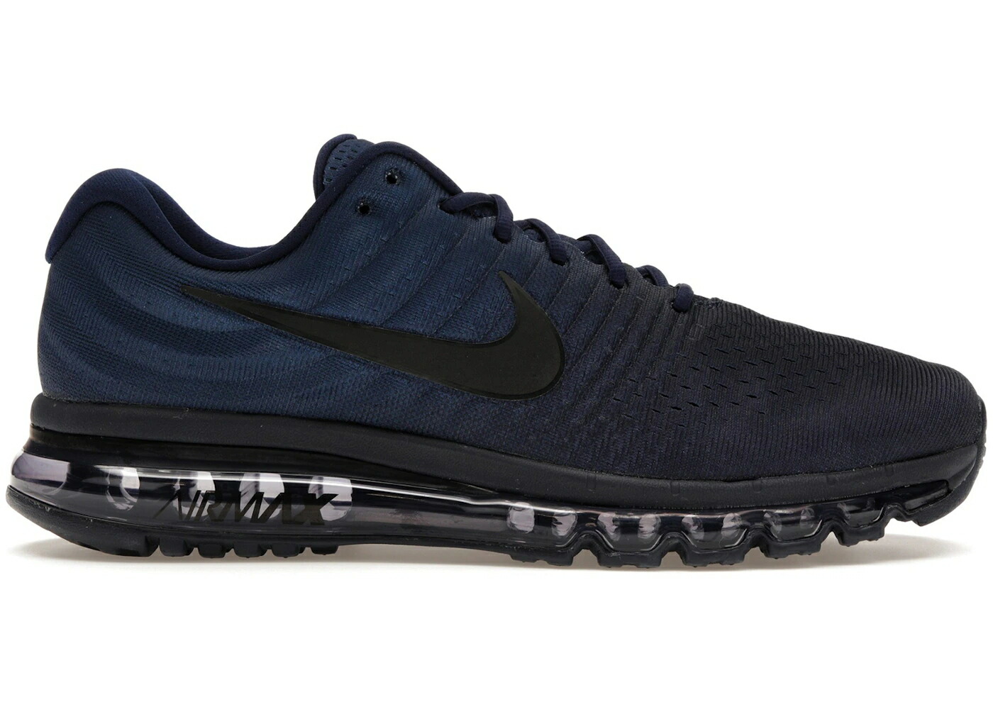ナイキ マックス 青色 ブルー 黒色 ブラック エアマックス スニーカー メンズ NIKE AIR MAX 2017 BINARY BLUE OBSIDIAN / BINARY BLUE BLACK OBSIDIAN