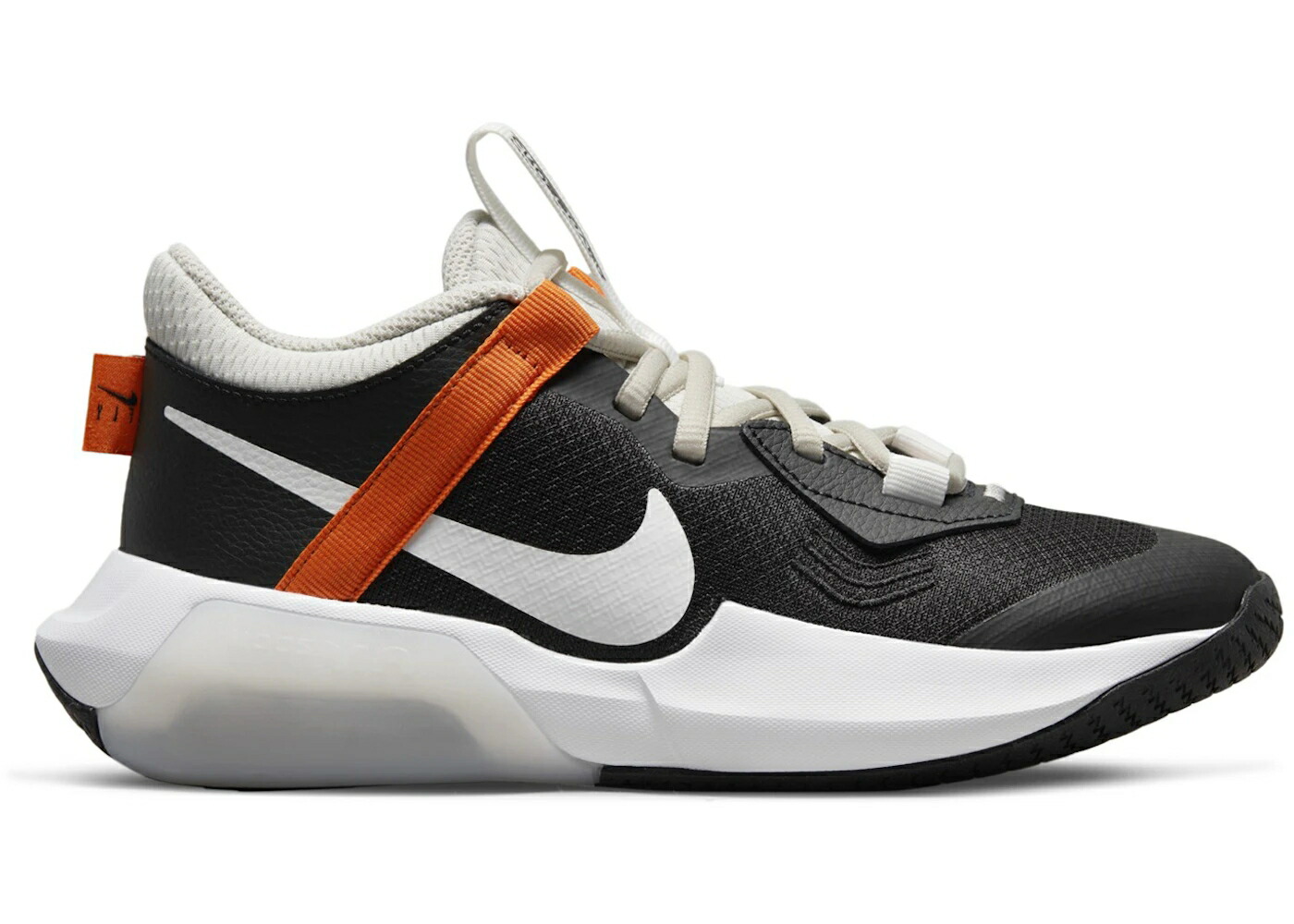ナイキ ズーム 黒色 ブラック 白色 ホワイト 橙 オレンジ ジュニア キッズ NIKE AIR ZOOM CROSSOVER BLACK WHITE SAFETY ORANGE (GS) / BLACK LIGHT BONE SAFETY ORANGE ベビー マタニティ スニーカー