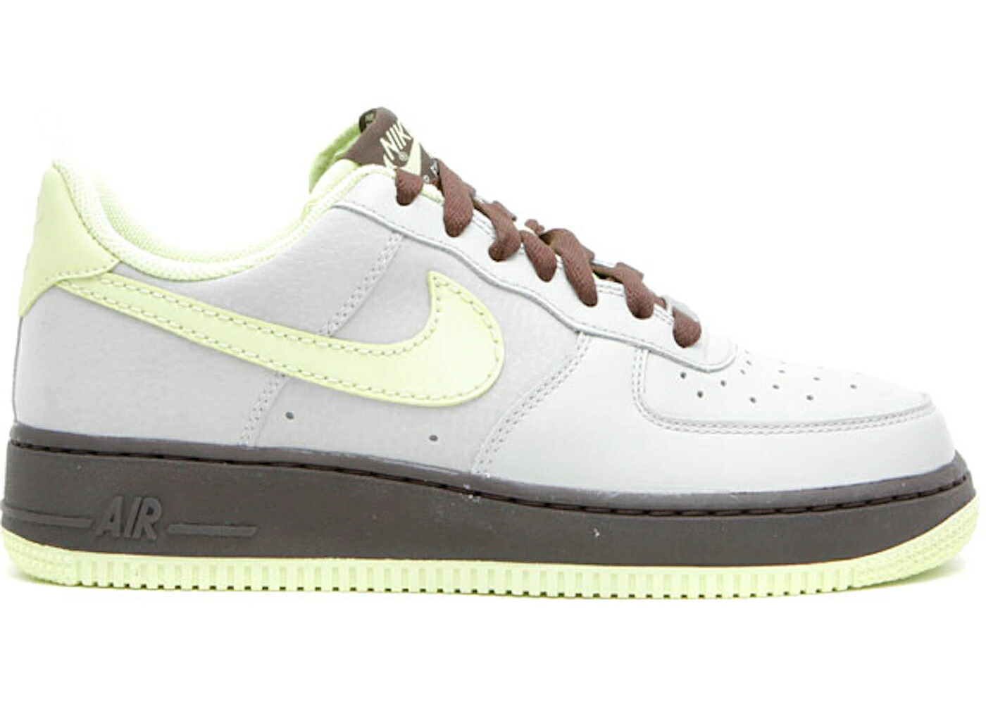 ナイキ ライム エアフォース ジュニア キッズ NIKE AIR FORCE 1 LOW GRANITE LIME (GS) / GRANITE LIME DARK CINDER ベビー マタニティ スニーカー|スニケス