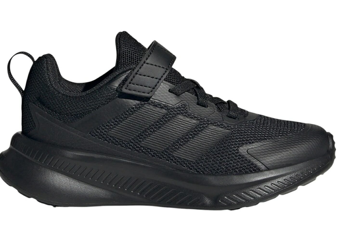 アディダス コア 黒色 ブラック 4.0 ジュニア キッズ ADIDAS FORTARUN CORE BLACK (PS) / CORE BLACK CORE BLACK CORE BLACK ベビー マタニティ スニーカー