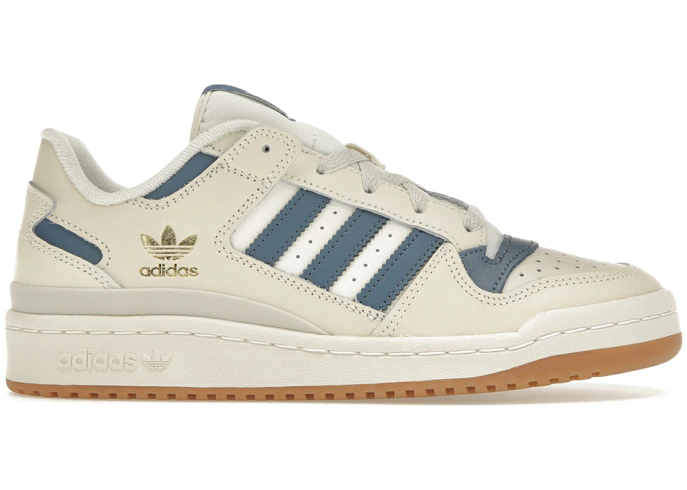 アディダス フォーラム 白色 ホワイト 青色 ブルー クリーム スニーカー メンズ ADIDAS FORUM LOW CL WHITE ALTERED BLUE GUM / WHITE ALTERED BLUE CREAM WHITE｜スニケス