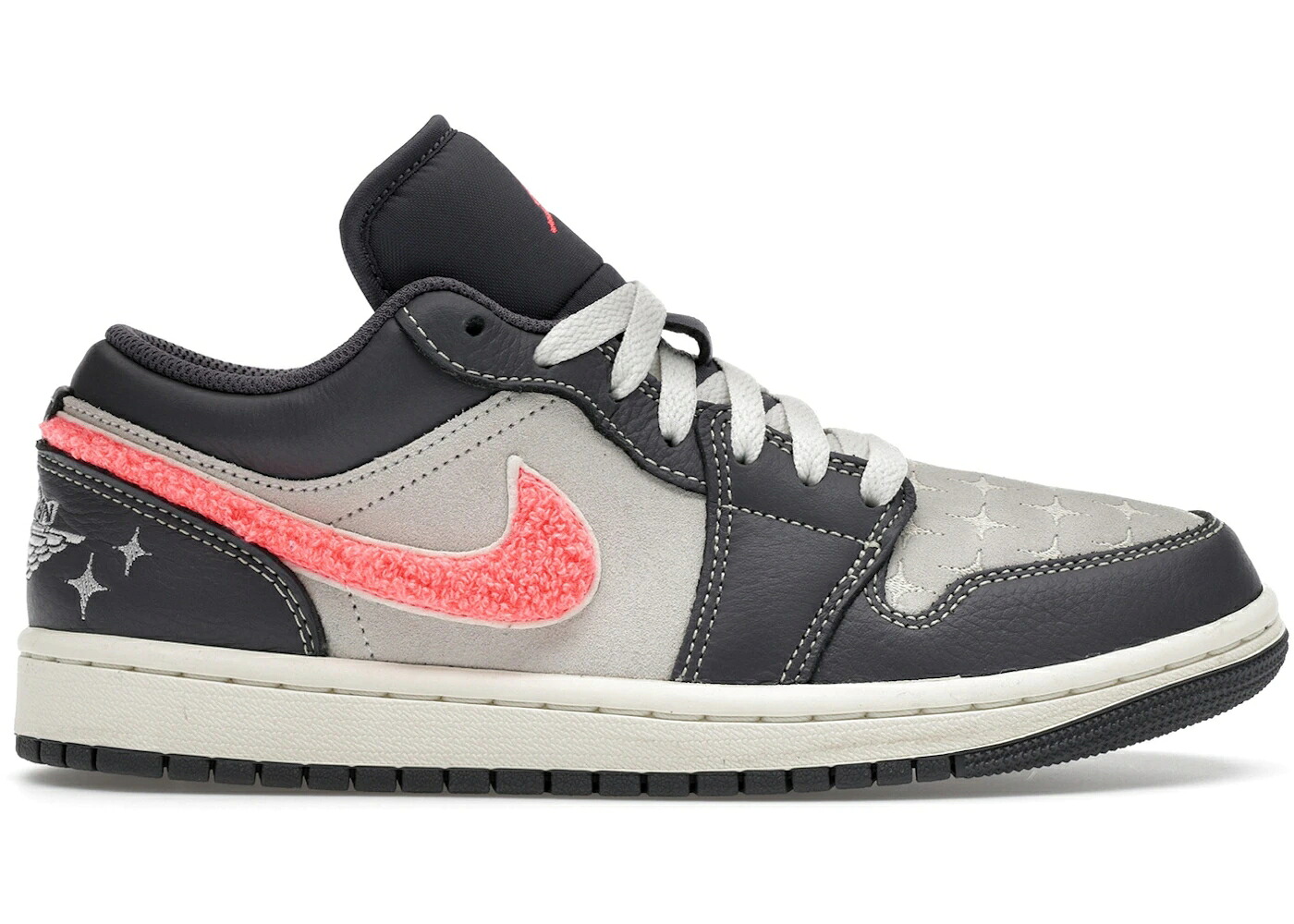 ナイキ ジョーダン WOMEN\u0027S スニーカー レディース JORDAN 1 LOW LIGHT GRAPHITE HOT PUNCH (WOMEN\u0027S) / LIGHT GRAPHITE HOT PUNCH MUSLIN