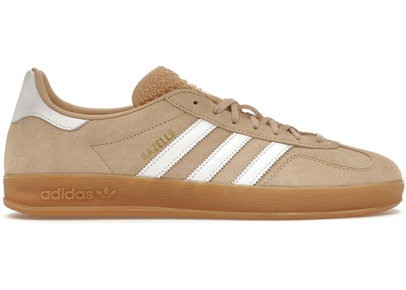 アディダス ガゼル マジック ベージュ 白色 ホワイト WOMEN'S スニーカー レディース ADIDAS GAZELLE INDOOR MAGIC BEIGE (WOMEN'S) / MAGIC BEIGE CLOUD WHITE GUM