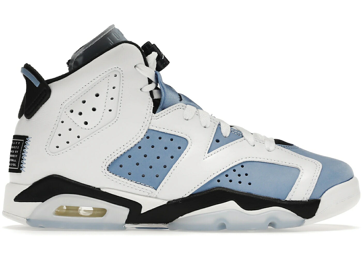 ナイキ ジョーダン 白色 ホワイト 青色 ブルー カレッジ ジュニア キッズ JORDAN 6 RETRO UNC WHITE (GS) / UNIVERSITY BLUE WHITE COLLEGE ベビー マタニティ スニーカー