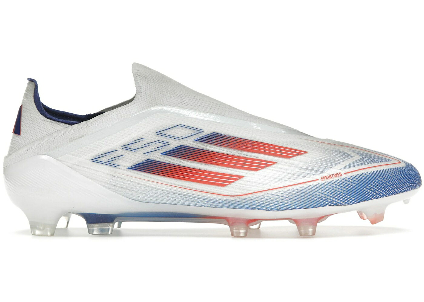 アディダス エリート 白いこと 白いこと 赤 赤いこと 青み 青色 スニーカー メンズ ADIDAS F50 ELITE LACELESS FG CLOUD WHITE SOLAR RED LUCID BLUE / CLOUD WHITE SOLAR RED LUCID BLUE