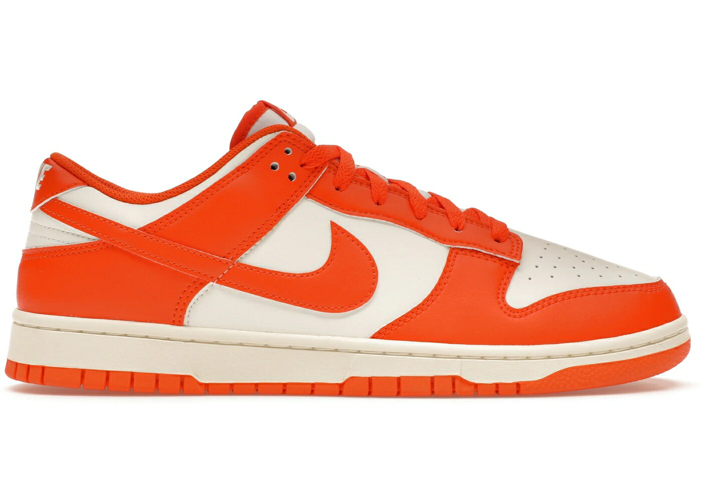 ナイキ ダンク シラキュース アイボリー 橙 オレンジ ダンクロー スニーカー メンズ NIKE DUNK LOW SYRACUSE PALE IVORY / PALE IVORY SAFETY ORANGE