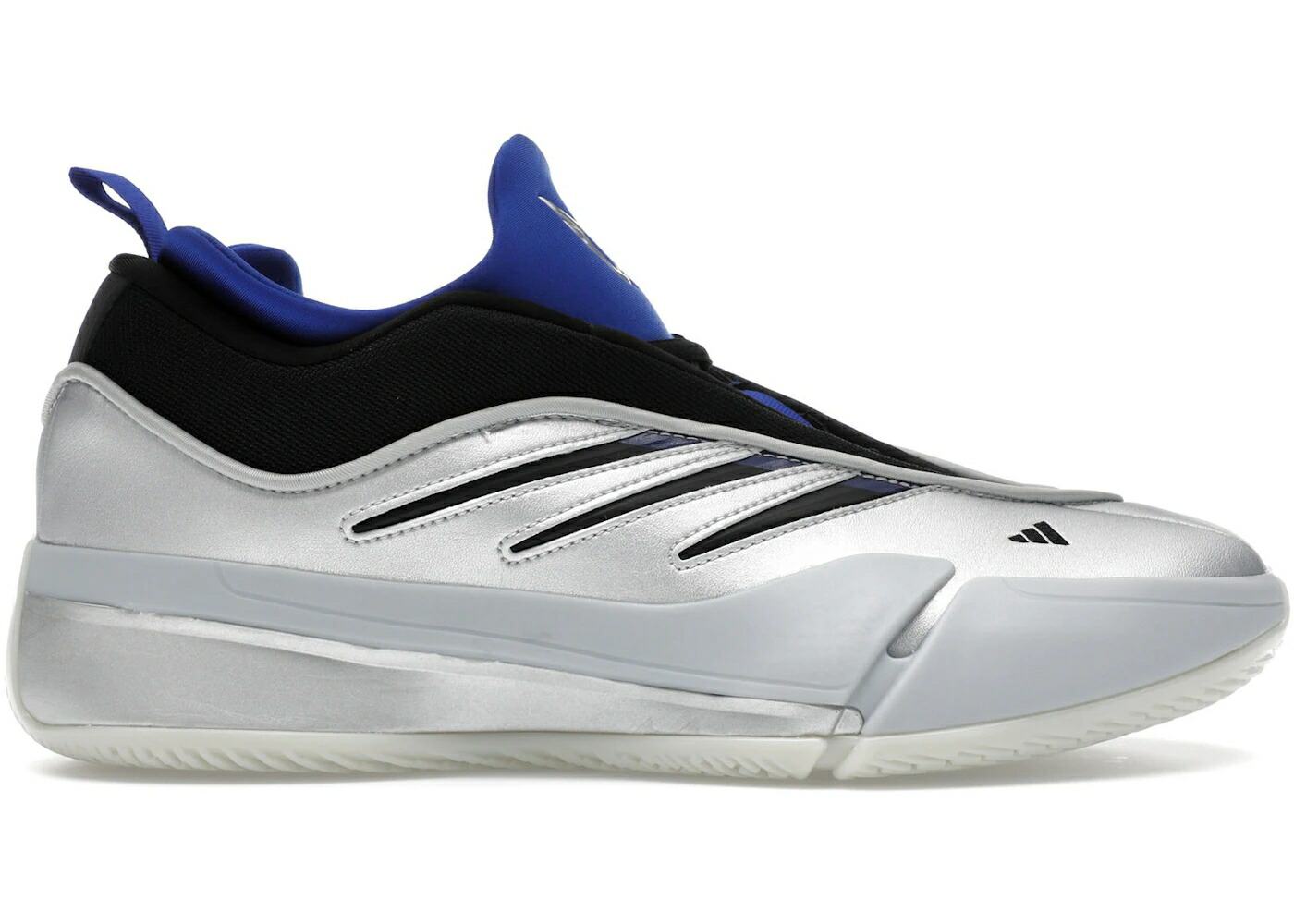 アディダス 銀色 シルバー 黒色 ブラック 青色 ブルー スニーカー メンズ ADIDAS DAME 9 TECMO BOWL / SILVER METALLIC BLACK LUCID BLUE