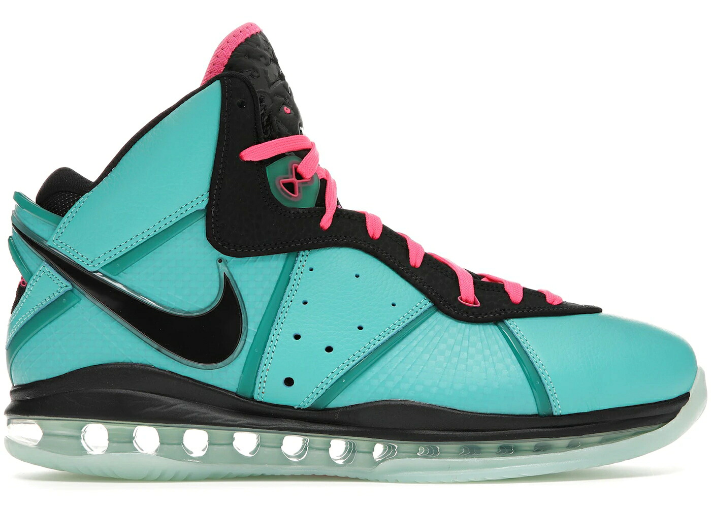 ナイキ レブロン ピンク 緑 グリーン スニーカー メンズ NIKE LEBRON 8 SOUTH BEACH (2021) / RETRO PINK FLASH FILAMENT GREEN