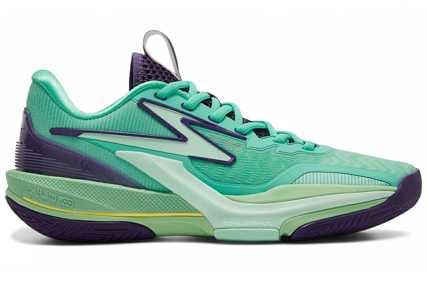 イグナイト 差しひびき 紫 パープル 6.0 スニーカー メンズ 361 DEGREES 361 DEGREES BIG3 IGNITE ON IMPACT / MINT PURPLE