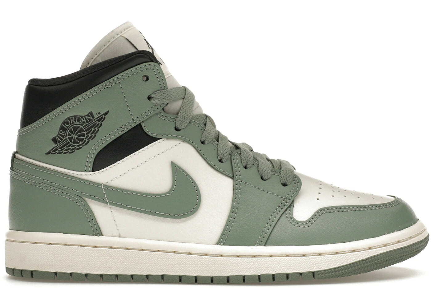 ナイキ ジョーダン ミッド 翡翆 ジェード WOMEN\u0027S スニーカー レディース JORDAN 1 MID JADE SMOKE (WOMEN\u0027S) / ANTHRACITE JADE SMOKE SAIL