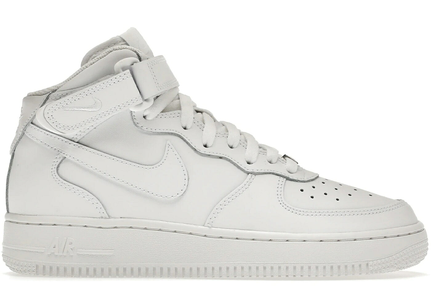 ナイキ ミッド 白いこと 白いこと 空軍 御坊っちゃん キッズ NIKE AIR FORCE 1 MID LE TRIPLE WHITE (GS) / WHITE WHITE WHITE もの言う花 マタニティ スニーカー