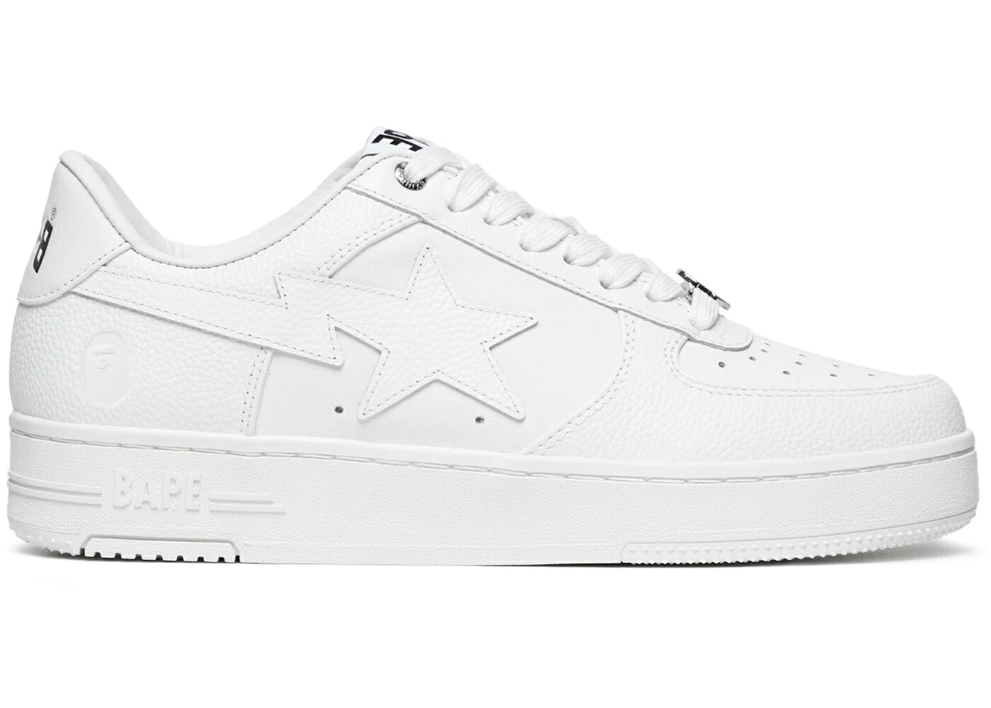 ベイプ 白いこと 白いこと スニーカー メンズ BAPE A BATHING APE STA TRIPLE WHITE (2024) /