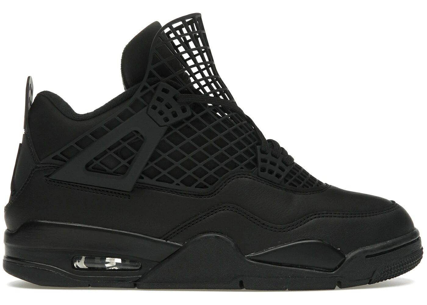 ナイキ ジョーダン ネット 黒色 ブラック 銀色 シルバー WOMEN'S スニーカー レディース JORDAN 4 RETRO NET BLACK (WOMEN'S) / BLACK BLACK METALLIC SILVER｜スニケス