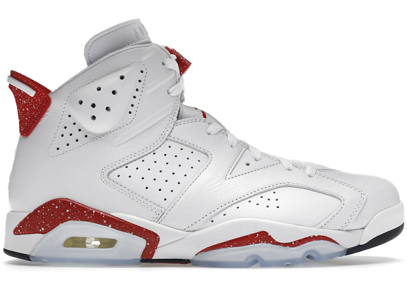 ナイキ ジョーダン 赤 レッド 白色 ホワイト 黒色 ブラック スニーカー メンズ JORDAN 6 RETRO RED OREO / WHITE UNIVERSITY RED BLACK