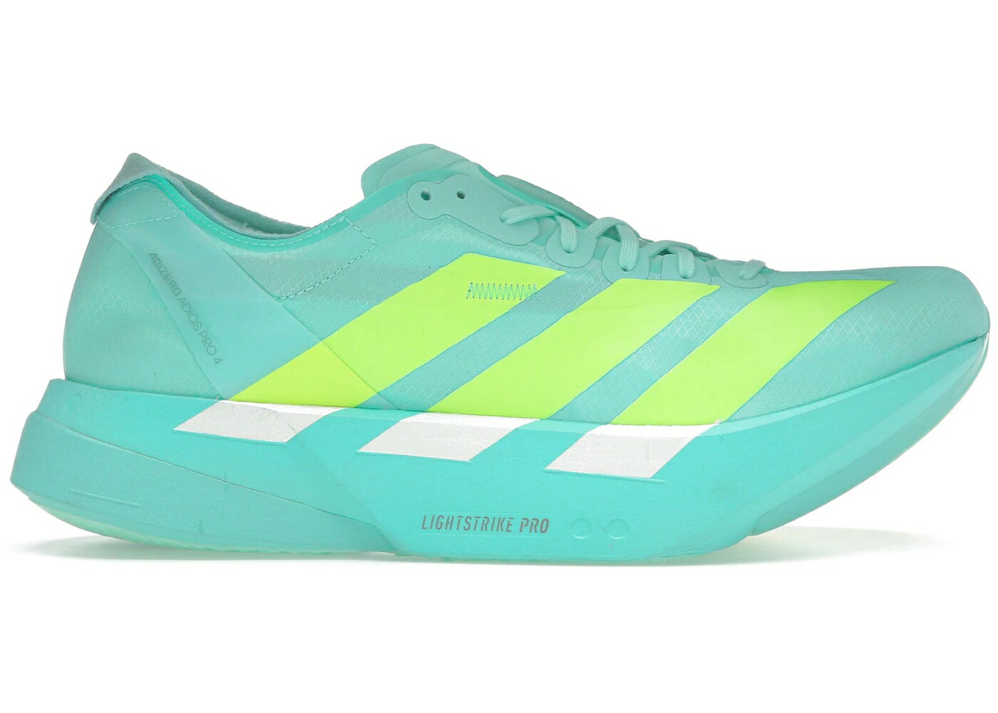アディダス アディゼロ アディオス 労働者階級 アクア スニーカー メンズ ADIDAS ADIZERO ADIOS PRO 4 FLASH AQUA LUCID LEMON / FLASH AQUA LUCID LEMON MINT TON 靴-メンズ靴-スニーカー