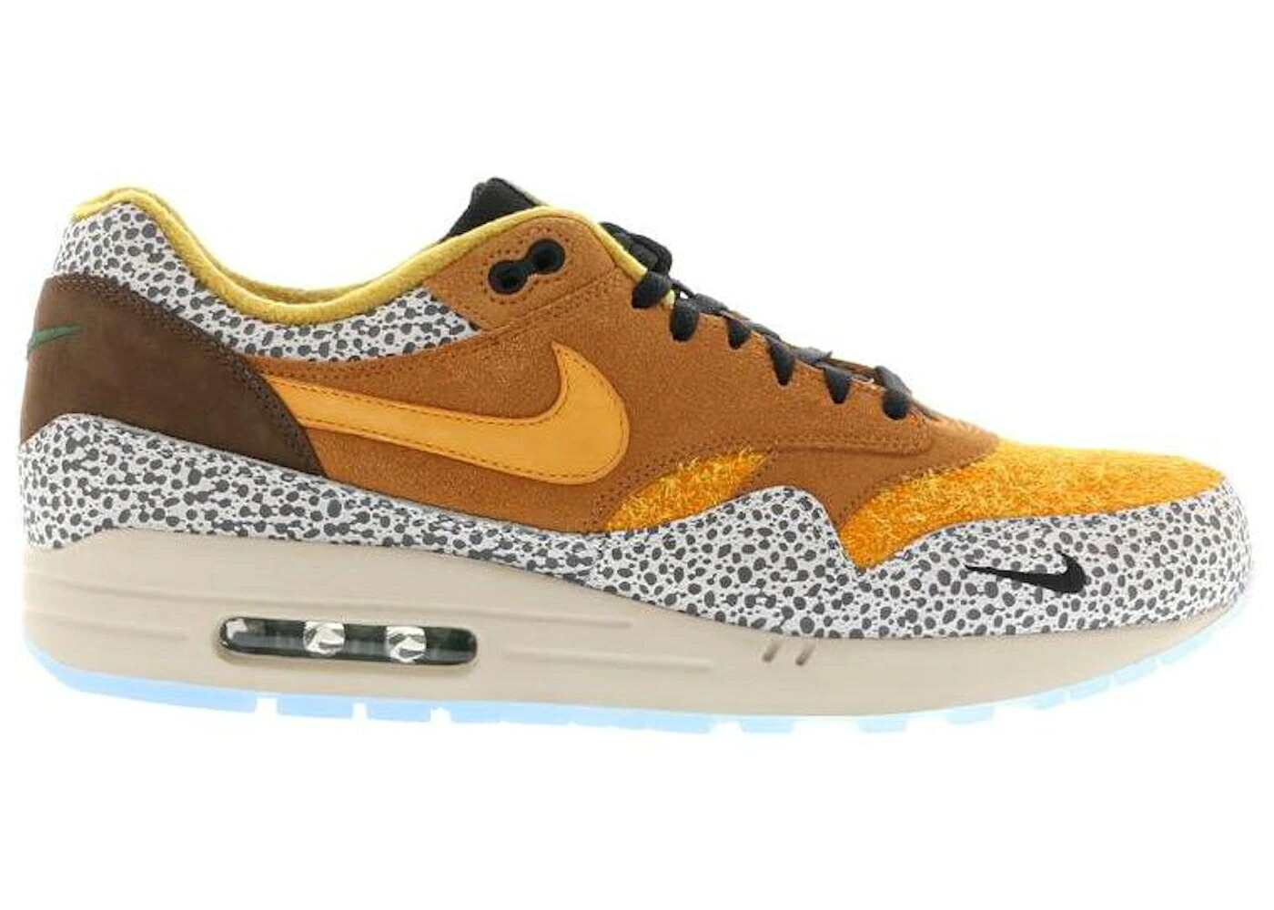 ナイキ マックス サファリ エアマックス スニーカー メンズ NIKE AIR MAX 1 ATMOS SAFARI (2016) / FLAX KUMQUAT CHESTNUT|スニケス