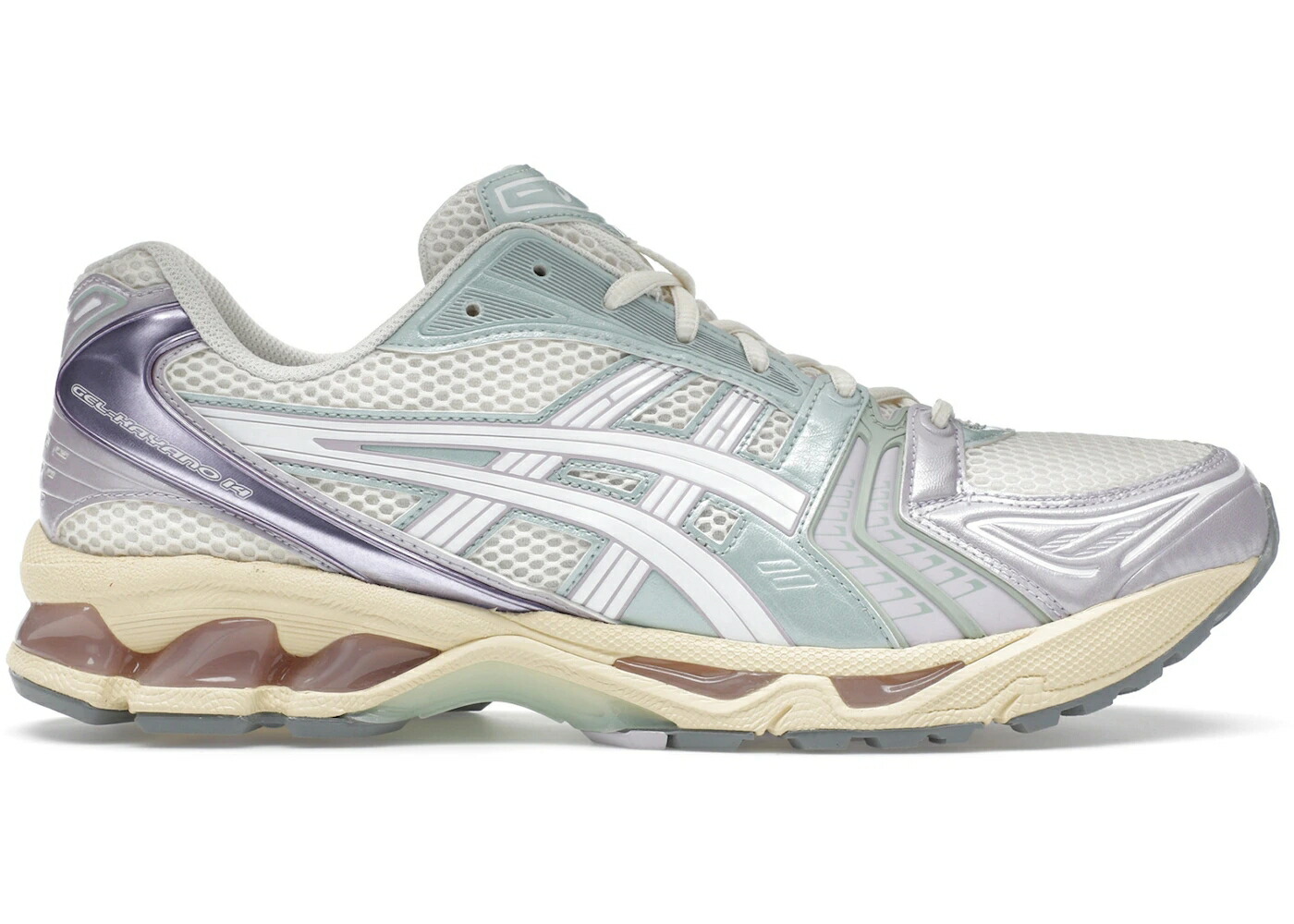 アシックス クリーム 紫 バイオレット スニーカー メンズ ASICS GEL-KAYANO 14 CREAM DUSK VIOLET / CREAM DUSK VIOLET
