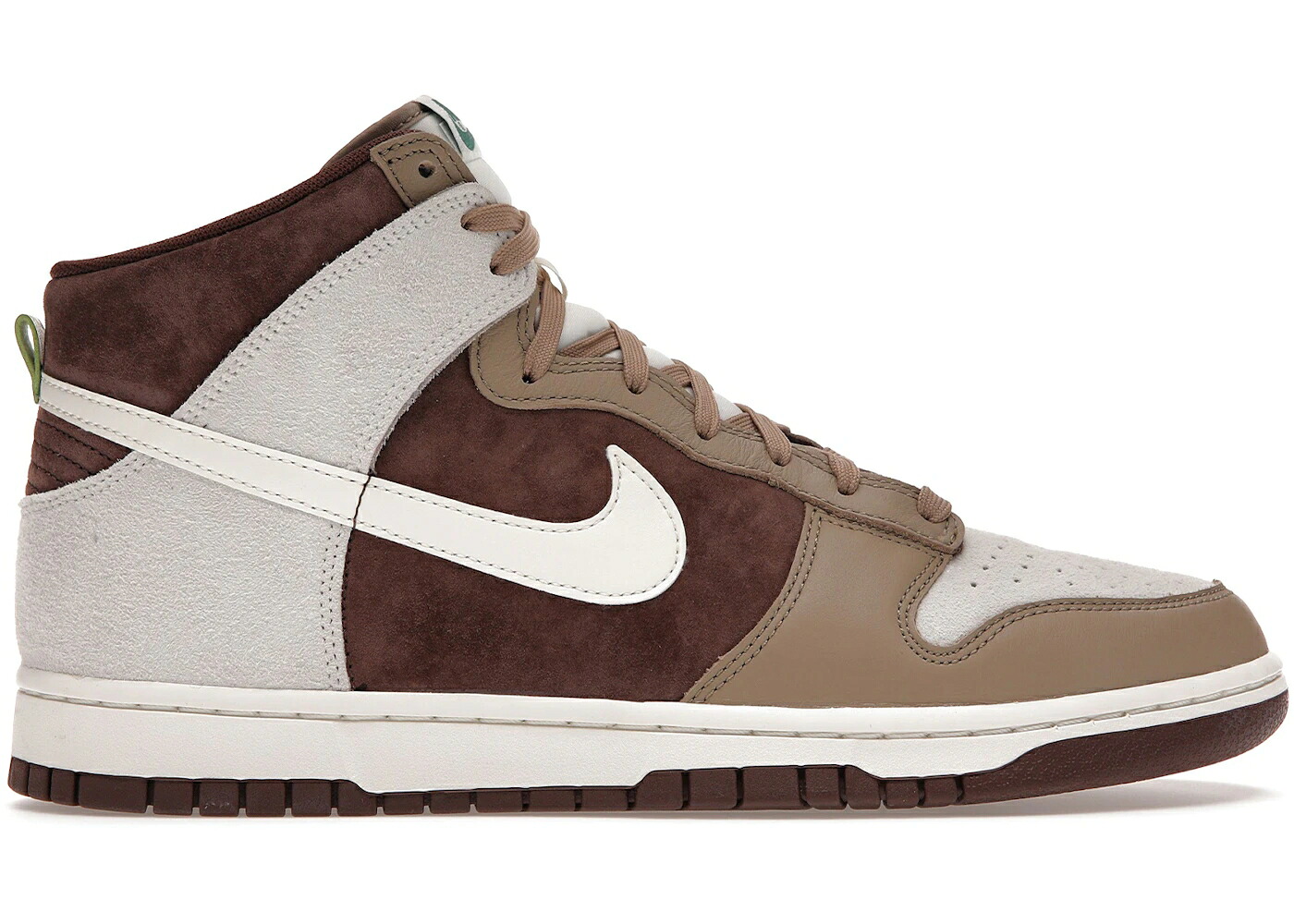 ナイキ ダンク 御機嫌 カーキ ダンクハイ スニーカー メンズ NIKE DUNK HIGH LIGHT CHOCOLATE / SAIL KHAKI LIGHT CHOCOLATE