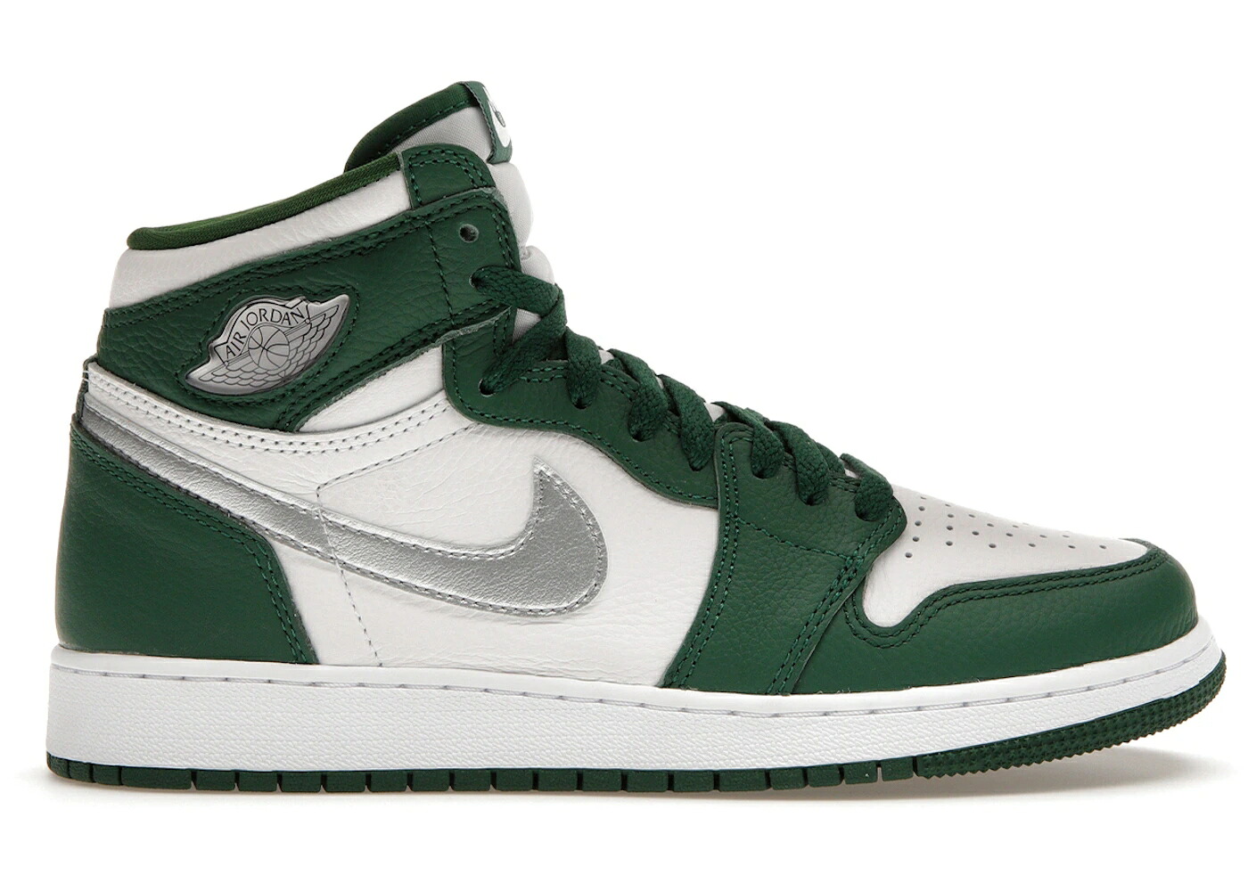 ナイキ ジョーダン ご機嫌 緑 緑であること しろがね色 しろがね色 御坊っちゃん キッズ JORDAN 1 RETRO HIGH OG GORGE GREEN (GS) / GORGE GREEN METALLIC SILVER もの言う花 マタニティ スニーカー