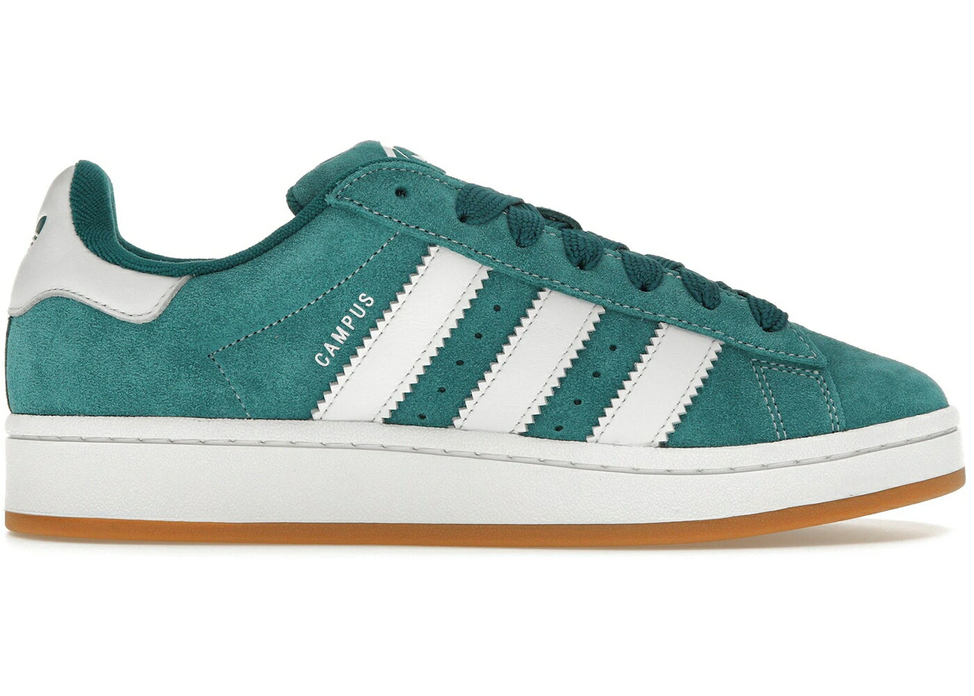 アディダス キャンパス レガシー 白色 ホワイト スニーカー メンズ ADIDAS CAMPUS 00S LEGACY TEAL CLOUD WHITE GUM / LEGACY TEAL CLOUD WHITE GUM