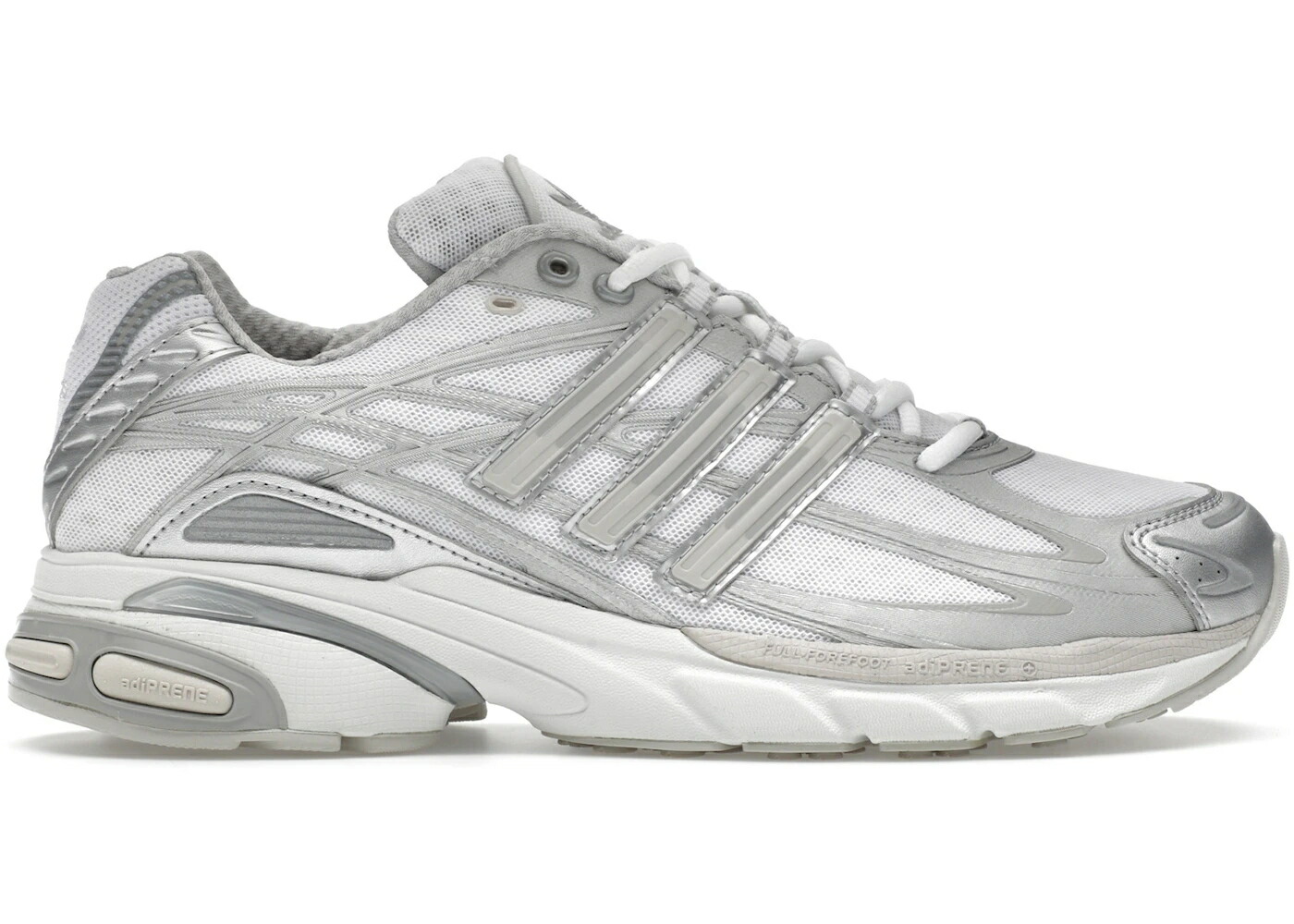 アディダス 白色 ホワイト 灰色 グレー 銀色 シルバー スニーカー メンズ ADIDAS ADISTAR CUSHION CLOUD WHITE GREY SILVER METALLIC / CLOUD WHITE GREY ONE SILVER