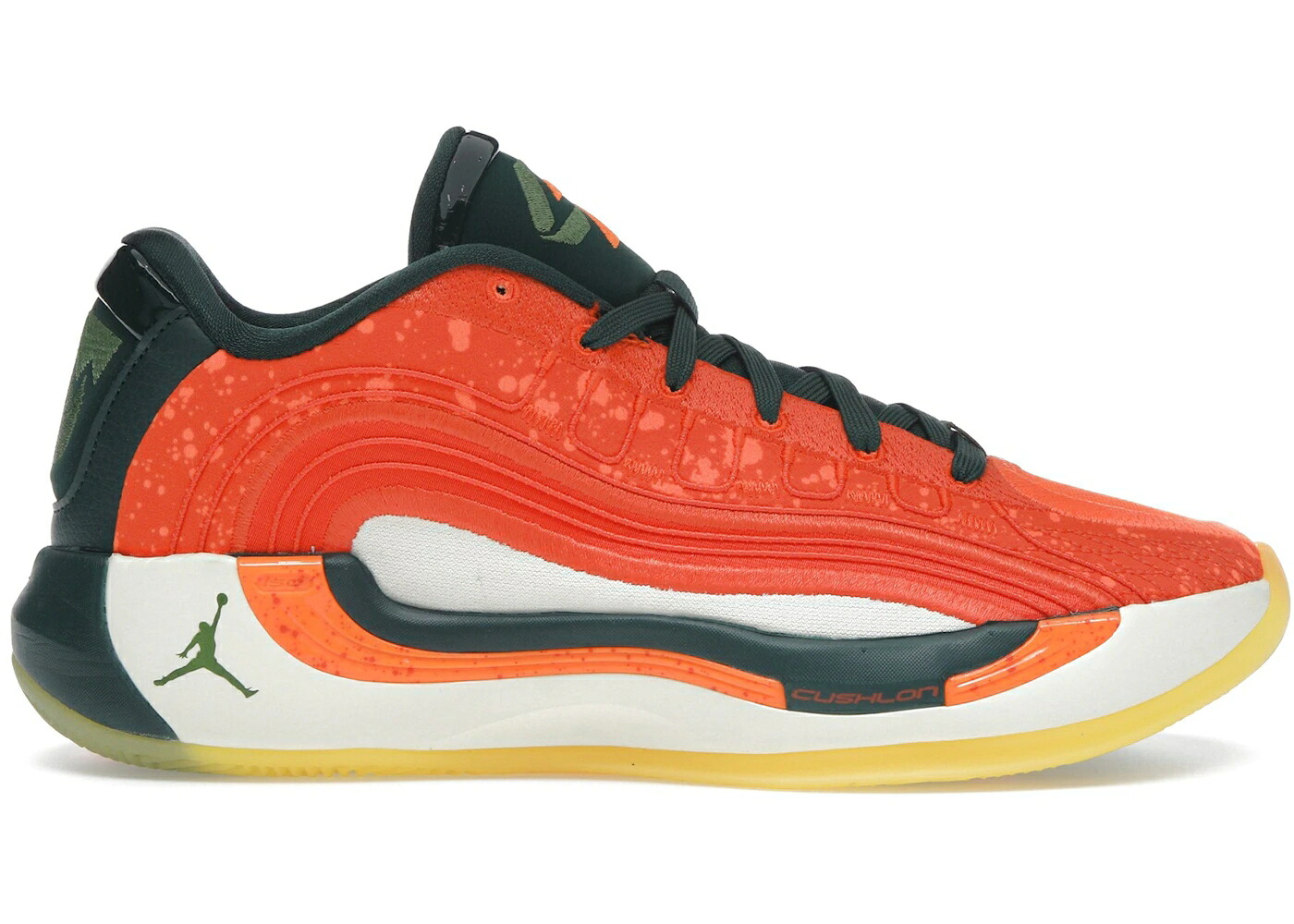 ナイキ ジョーダン 労働者階級 緑 緑であること 橙 オレンジ色 スニーカー メンズ JORDAN LUKA 4 GONE CAMPING / PRO GREEN TREELINE TOTAL ORANGE