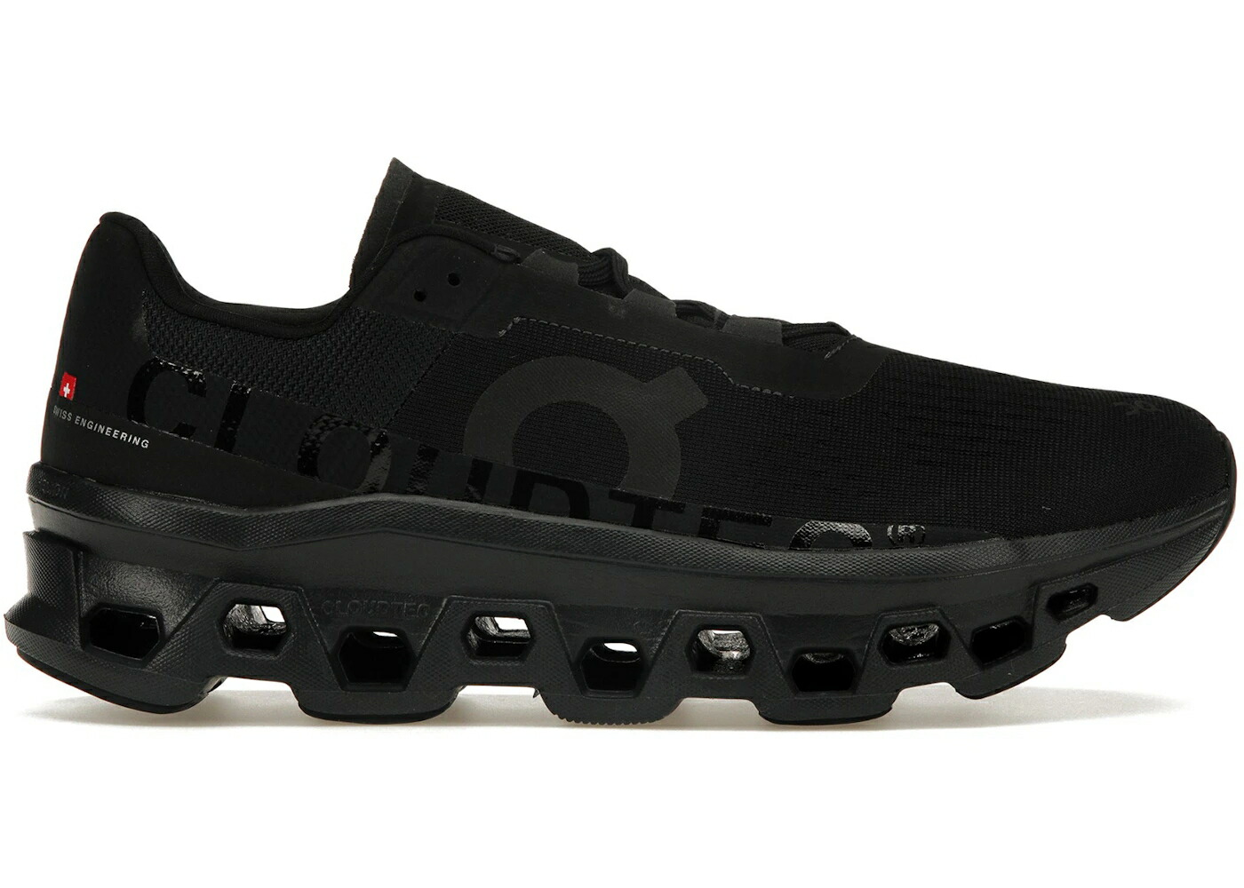 オン 黒色 ブラック スニーカー メンズ ON RUNNING CLOUDMONSTER ALL BLACK / ALL BLACK