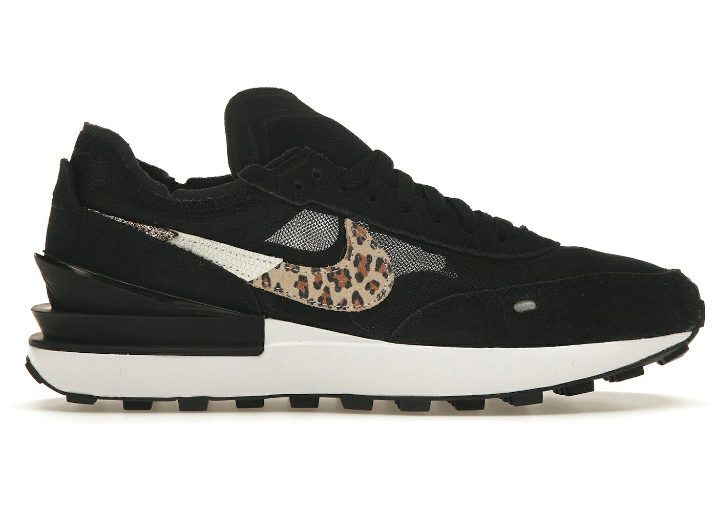 ナイキ ワッフル 黒色 ブラック ヒョウ柄 レオパード WOMEN'S スニーカー レディース NIKE WAFFLE ONE BLACK LEOPARD (WOMEN'S) / BLACK MULTI COLOR BLACK|スニケス