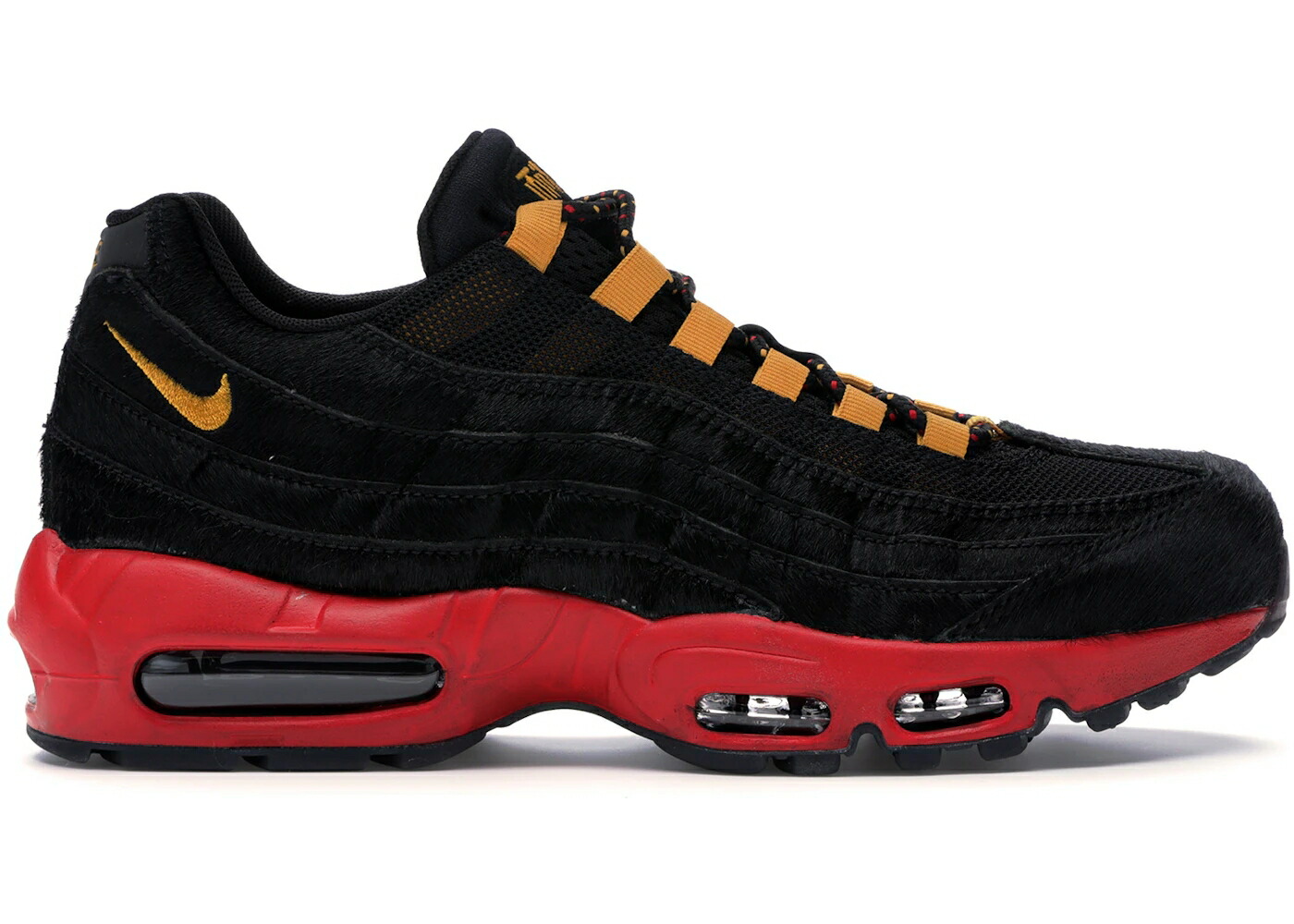 ナイキ マックス 黒色 ブラック 赤 レッド エアマックス スニーカー メンズ NIKE AIR MAX 95 CHINESE NEW YEAR (2019) / BLACK UNIVERSITY RED METALLIC