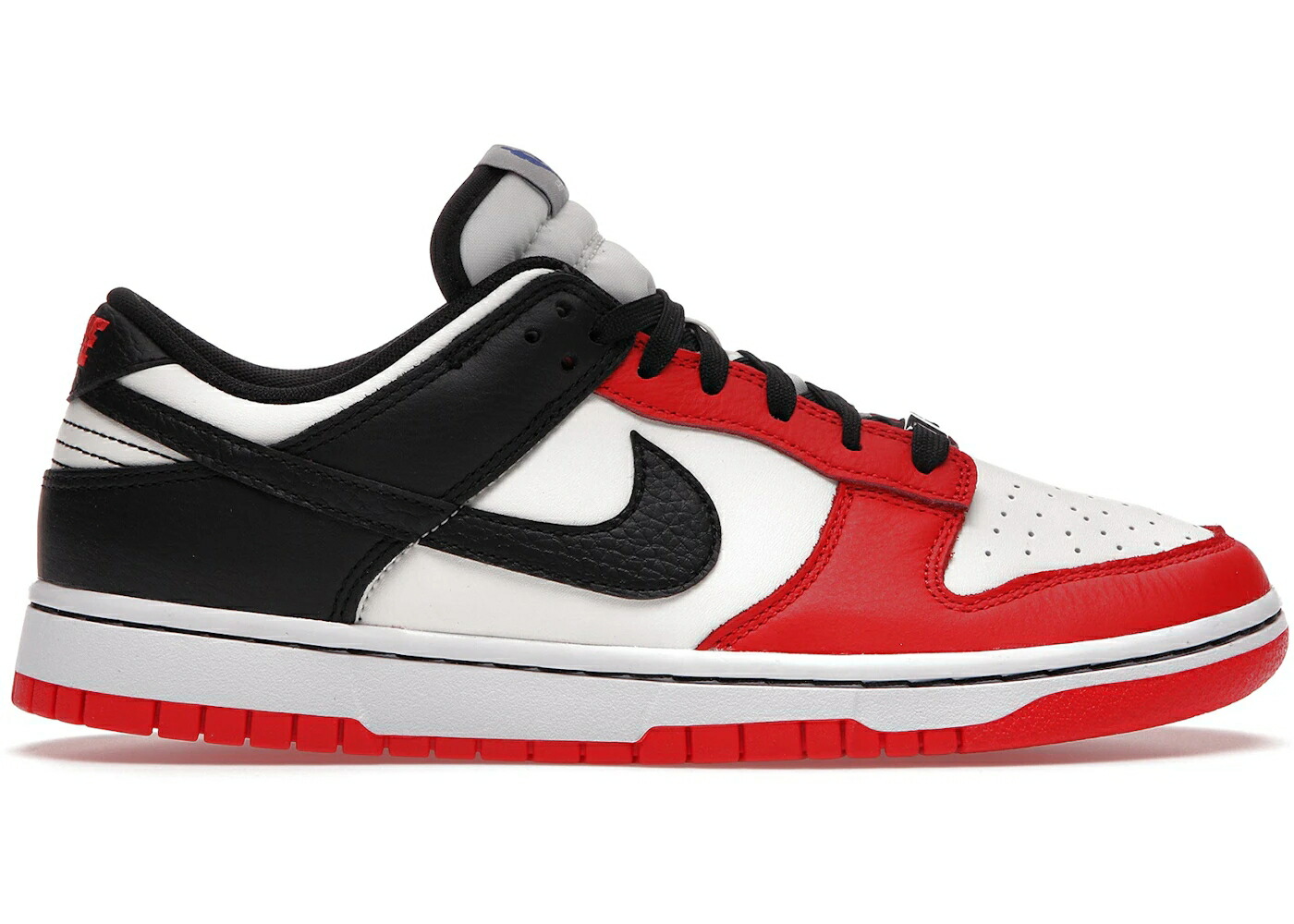 ナイキ ダンク シカゴ 黒色 ブラック 赤 レッド ダンクロー スニーカー メンズ NIKE DUNK LOW EMB NBA 75TH ANNIVERSARY CHICAGO / SAIL BLACK CHILE RED BLACK