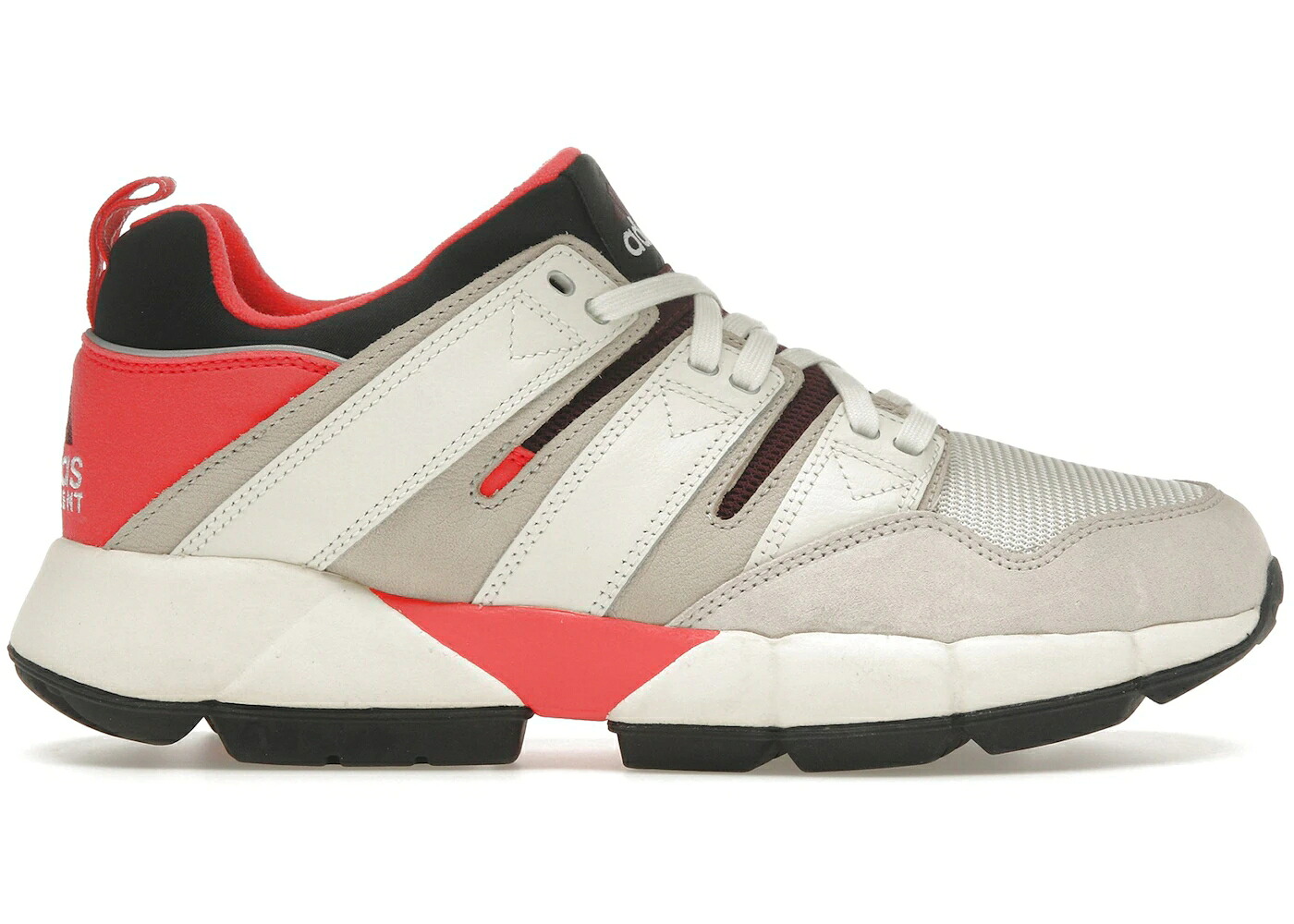 アディダス ぼうぜん自失 赤 赤いこと 白いこと 白いこと 赤銅色 赤銅色 スニーカー メンズ ADIDAS EQT CUSHION 2 SHOCK RED OFF WHITE / SHOCK RED OFF WHITE CLEAR BROWN