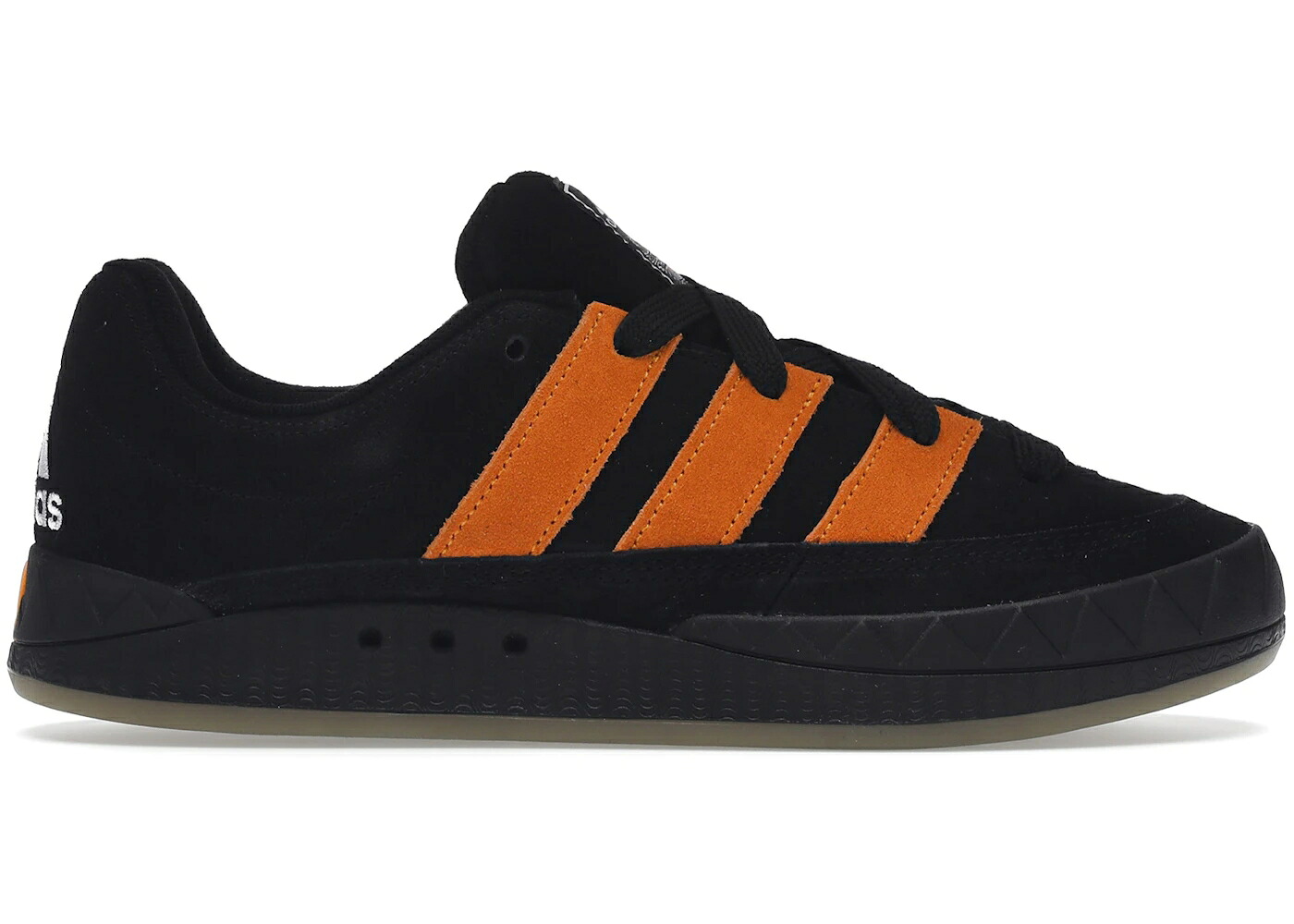 アディダス 中核グループ 黒いこと 黒いこと 橙 オレンジ色 混雑時 スニーカー メンズ ADIDAS ADIMATIC JAMAL SMITH / CORE BLACK ORANGE RUSH CLOUD