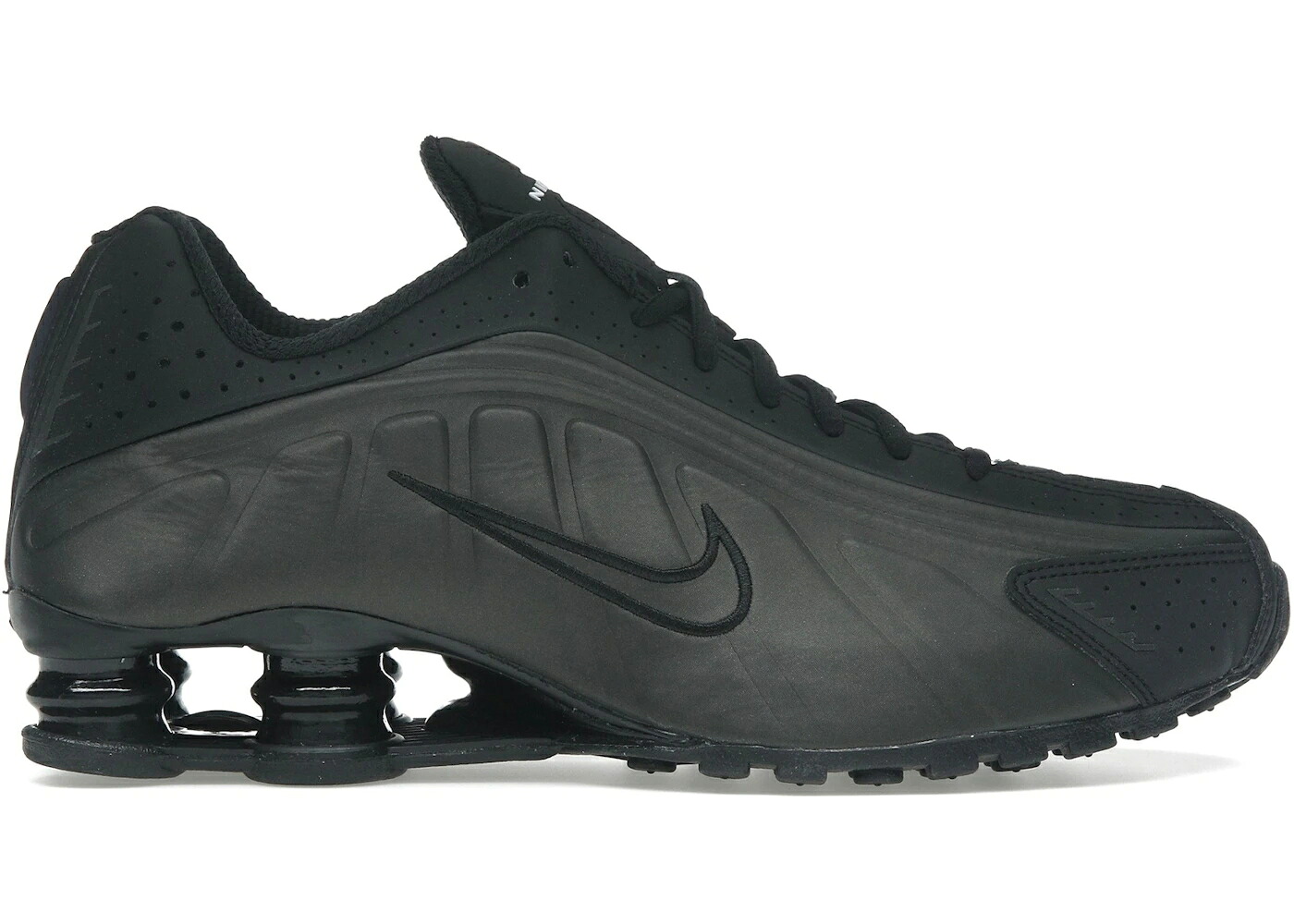 ナイキ ショックス 黒いこと 黒いこと クリムゾン スニーカー メンズ NIKE SHOX R4 BLACK BRIGHT CRIMSON / BLACK BRIGHT CRIMSON