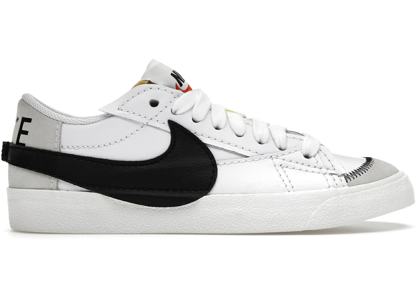 ナイキ ブレイザー ジャンボ 白いこと 白いこと 黒いこと 黒いこと スニーカー メンズ NIKE BLAZER LOW 77 JUMBO WHITE BLACK SAIL / WHITE WHITE SAIL BLACK